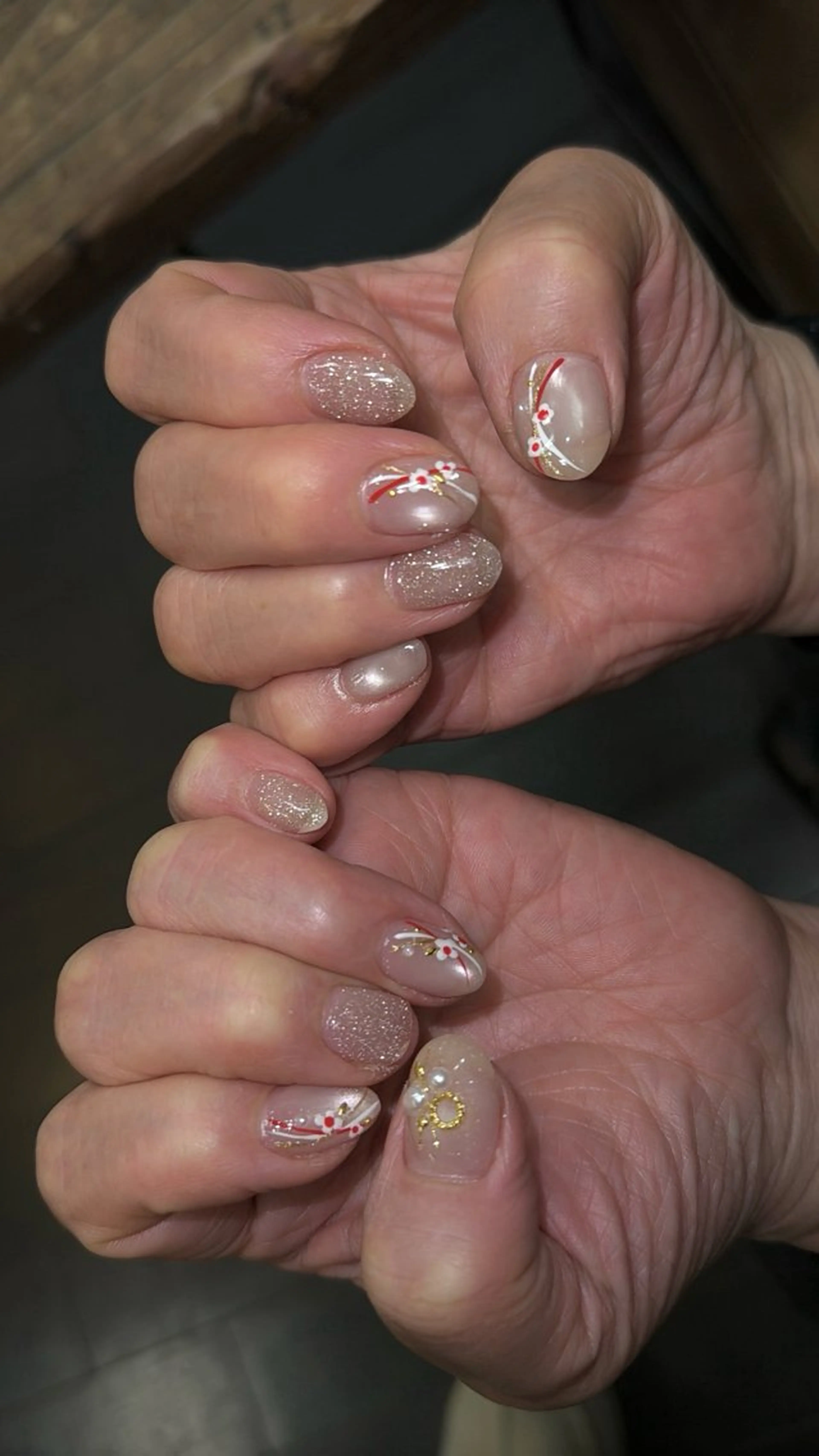 ネイル フラッシュネイル フットネイル フレンチネイル 韓国ネイル マグネットネイル ハンドネイル SAKU nail 作島茜のネイルデザイン