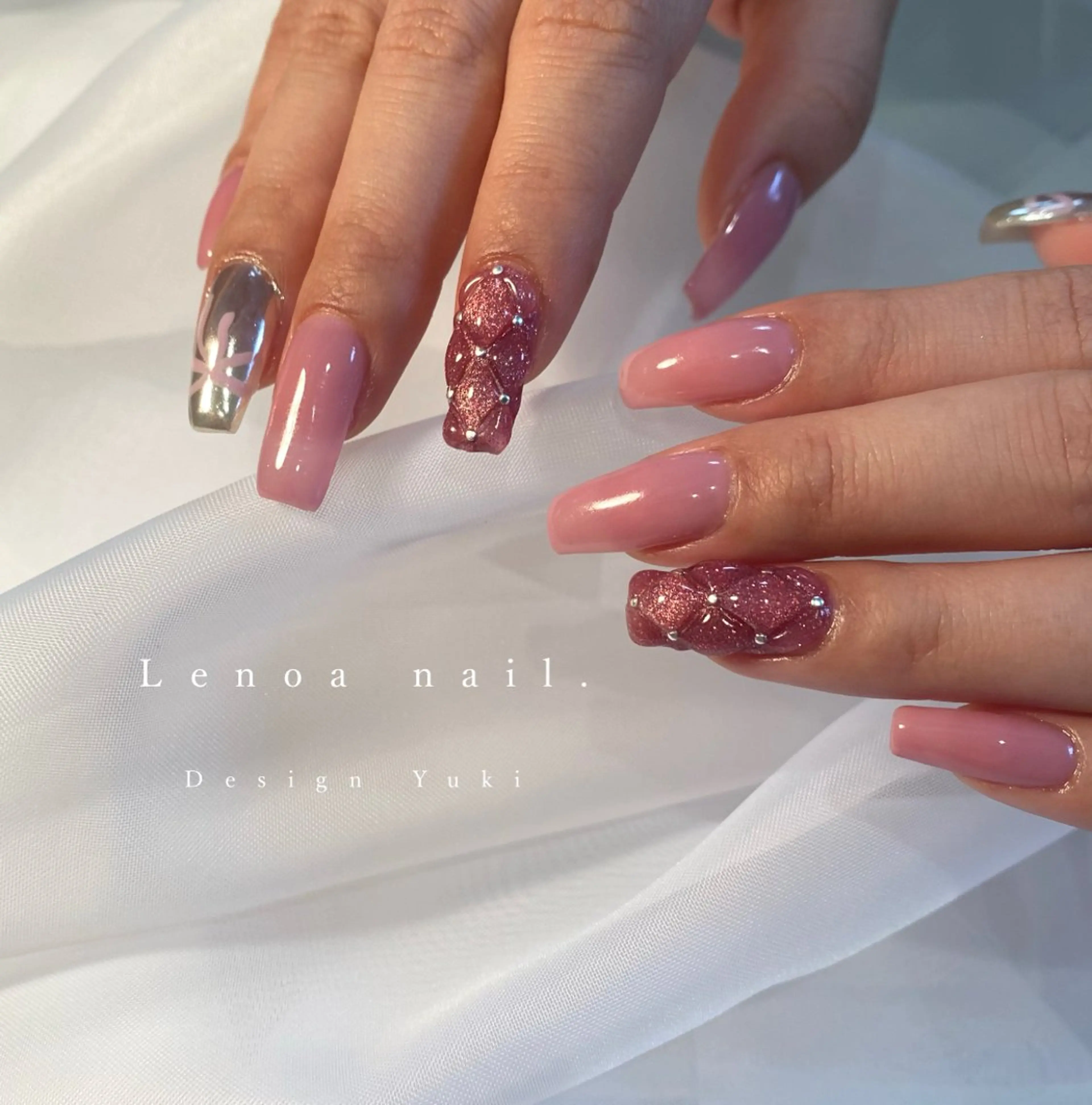 ネイル ハンドネイル Lenoa Yukiのネイルデザイン