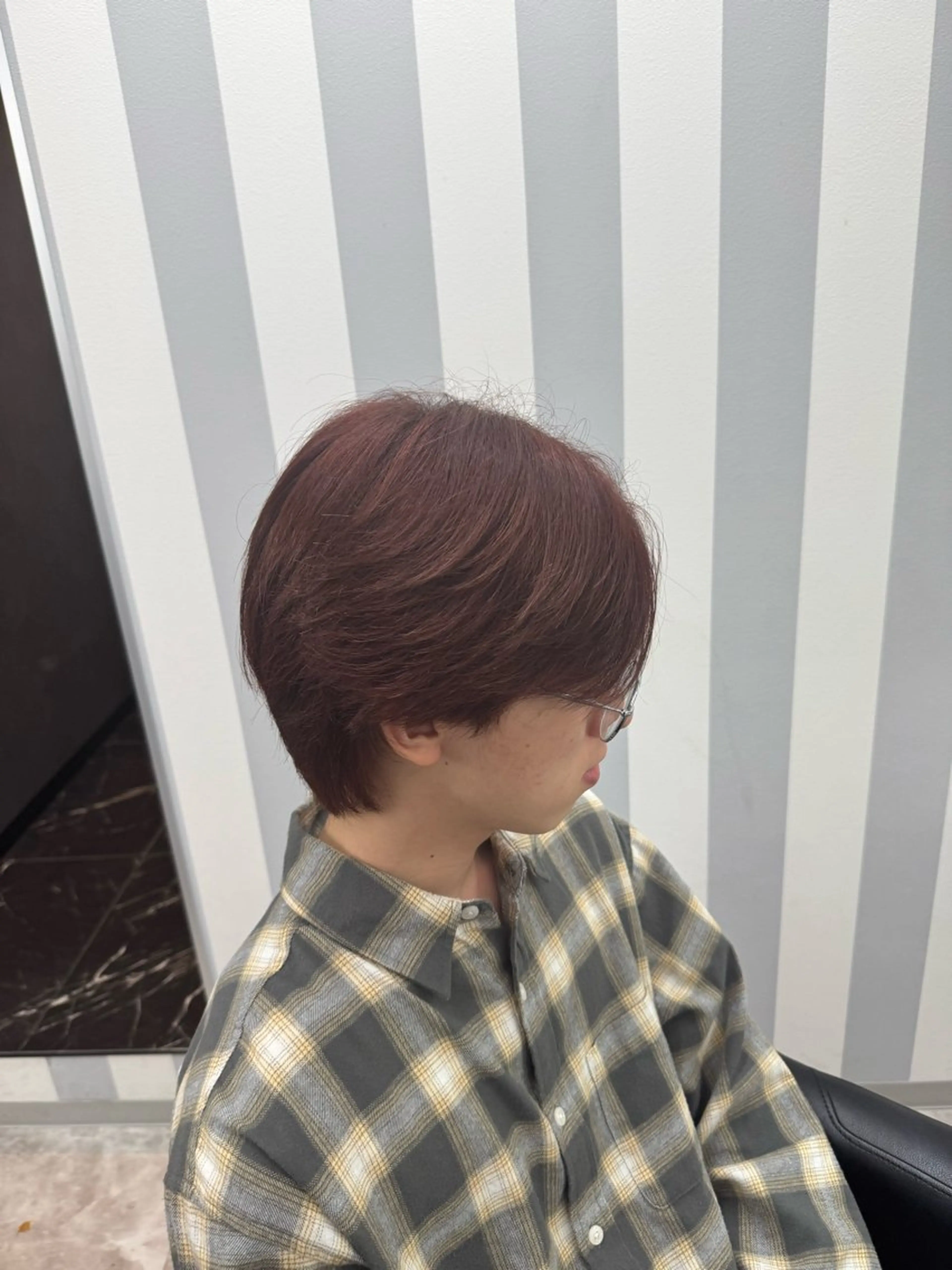 ショート ヘアカラー ✨Notoブリーチ 無しダブルカラー✨のヘアスタイル