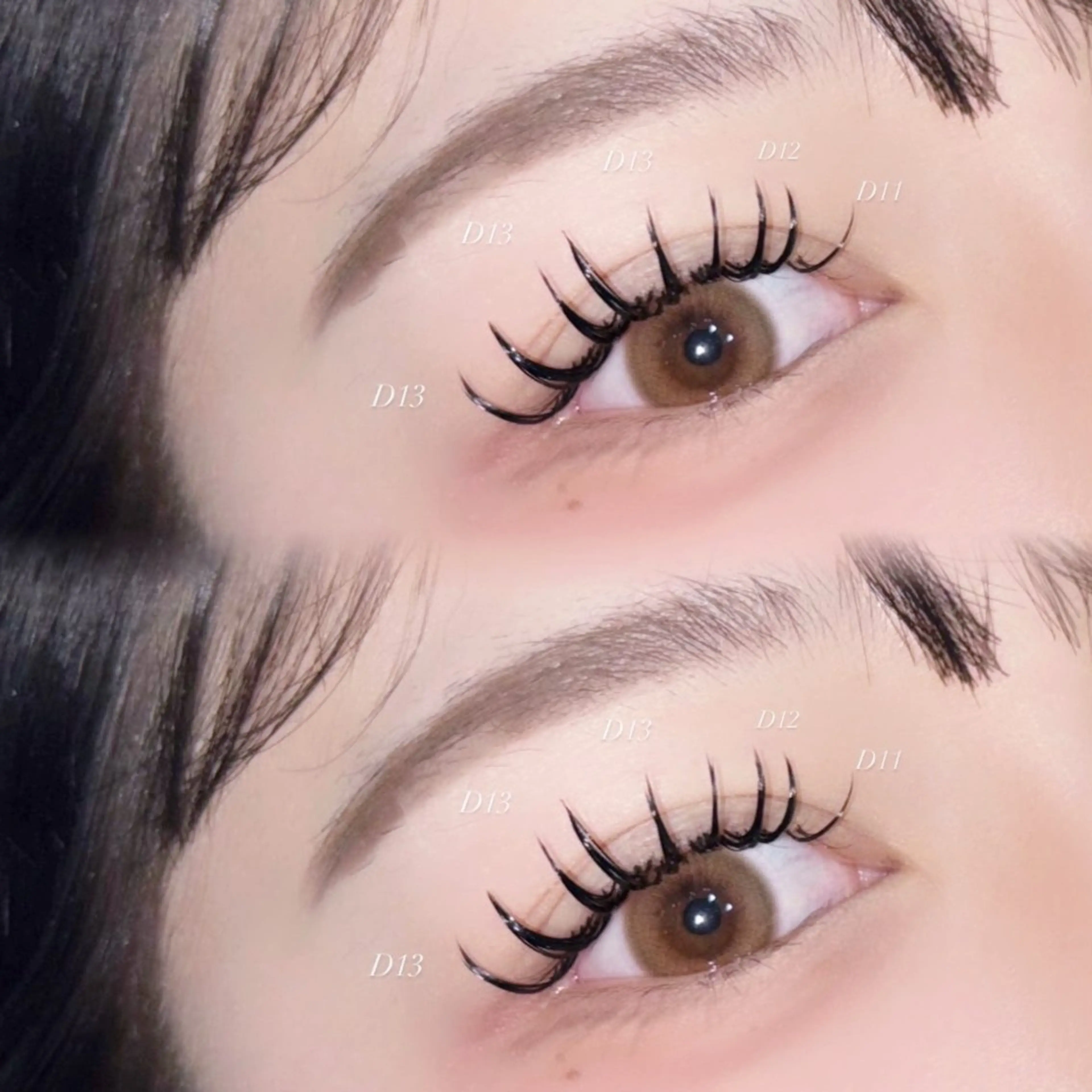 🍒ダブルフラットラッシュ80束🍒(仕上げコーティング付き)の写真