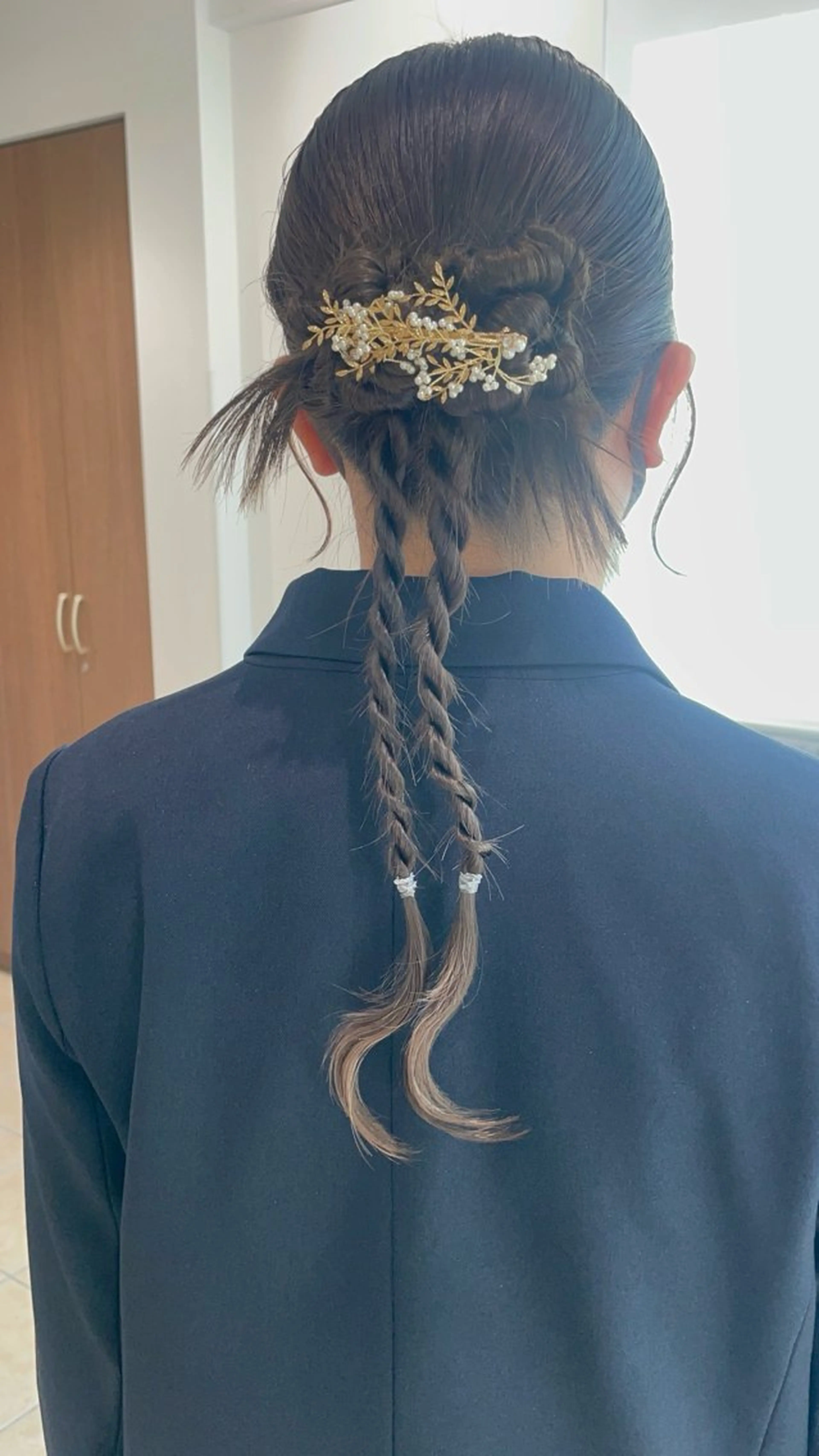 ヘアアレンジ ヘアセット 福島成美/髪質改善 縮毛矯正/カラーのヘアスタイル