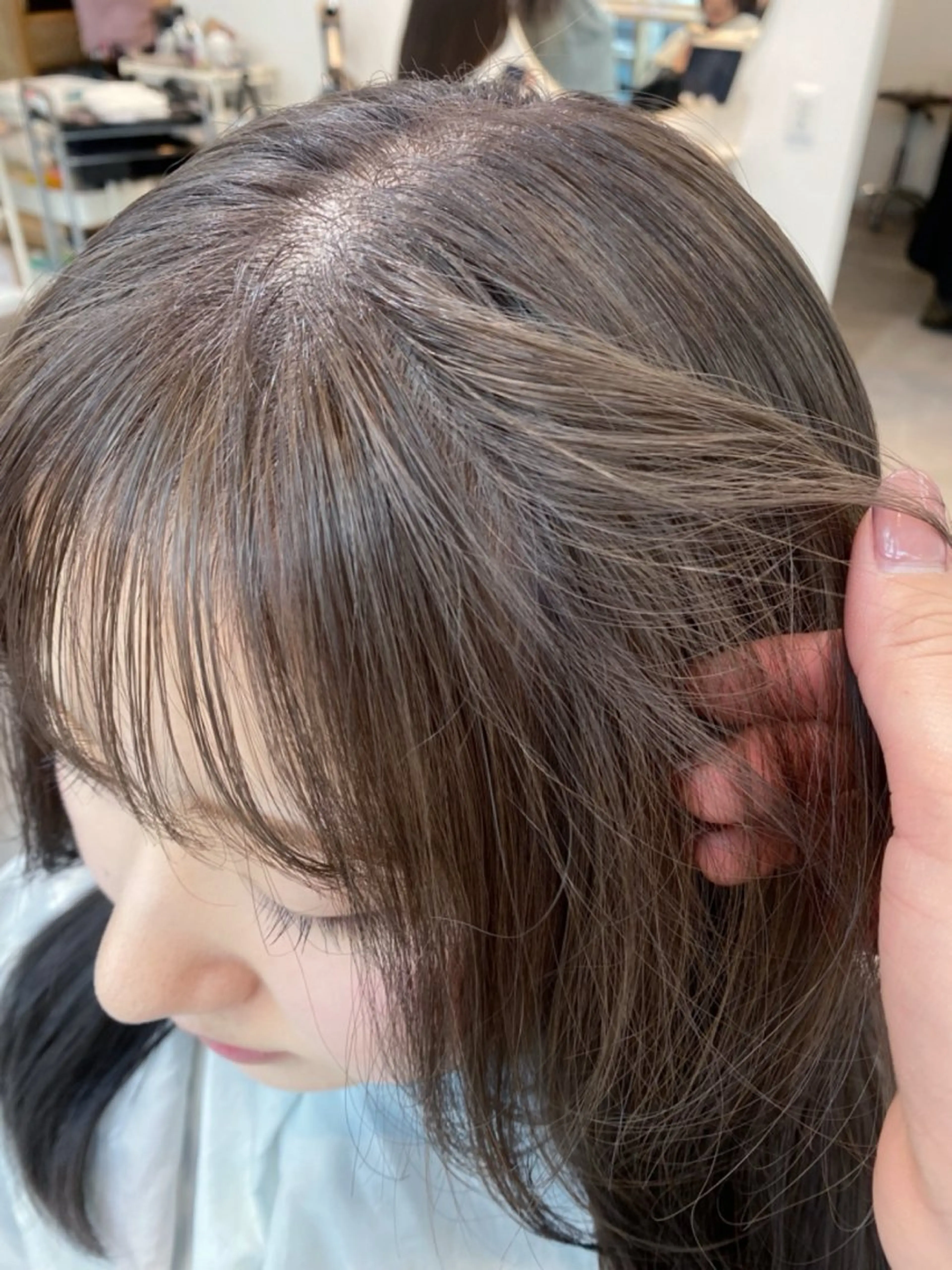 セミロング カラー ichika/福岡 /透明感カラー🤎のヘアスタイル