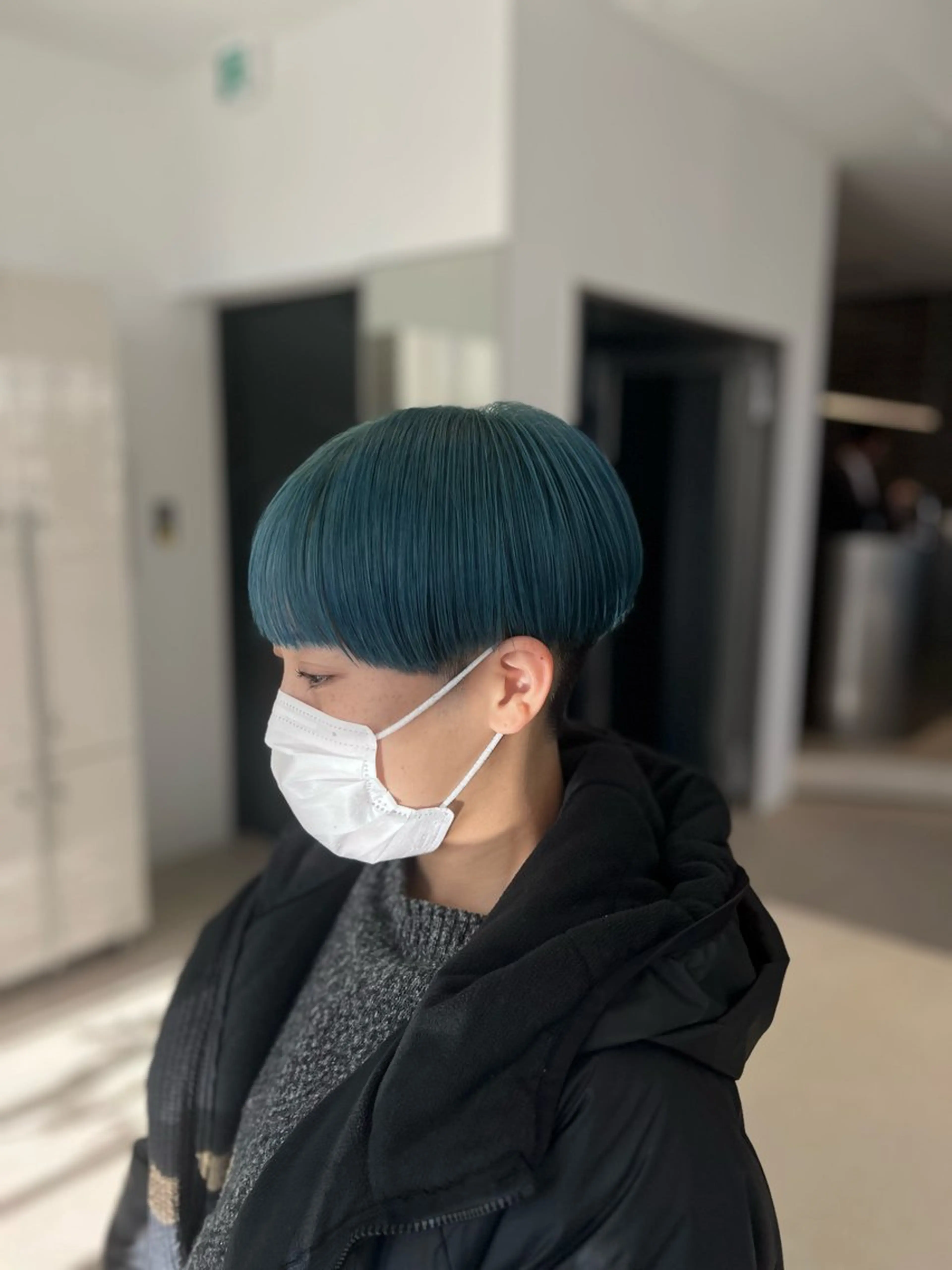 ショート ヘアカラー トリートメント 髪質改善/レイヤー 暖色/shiinaのヘアスタイル