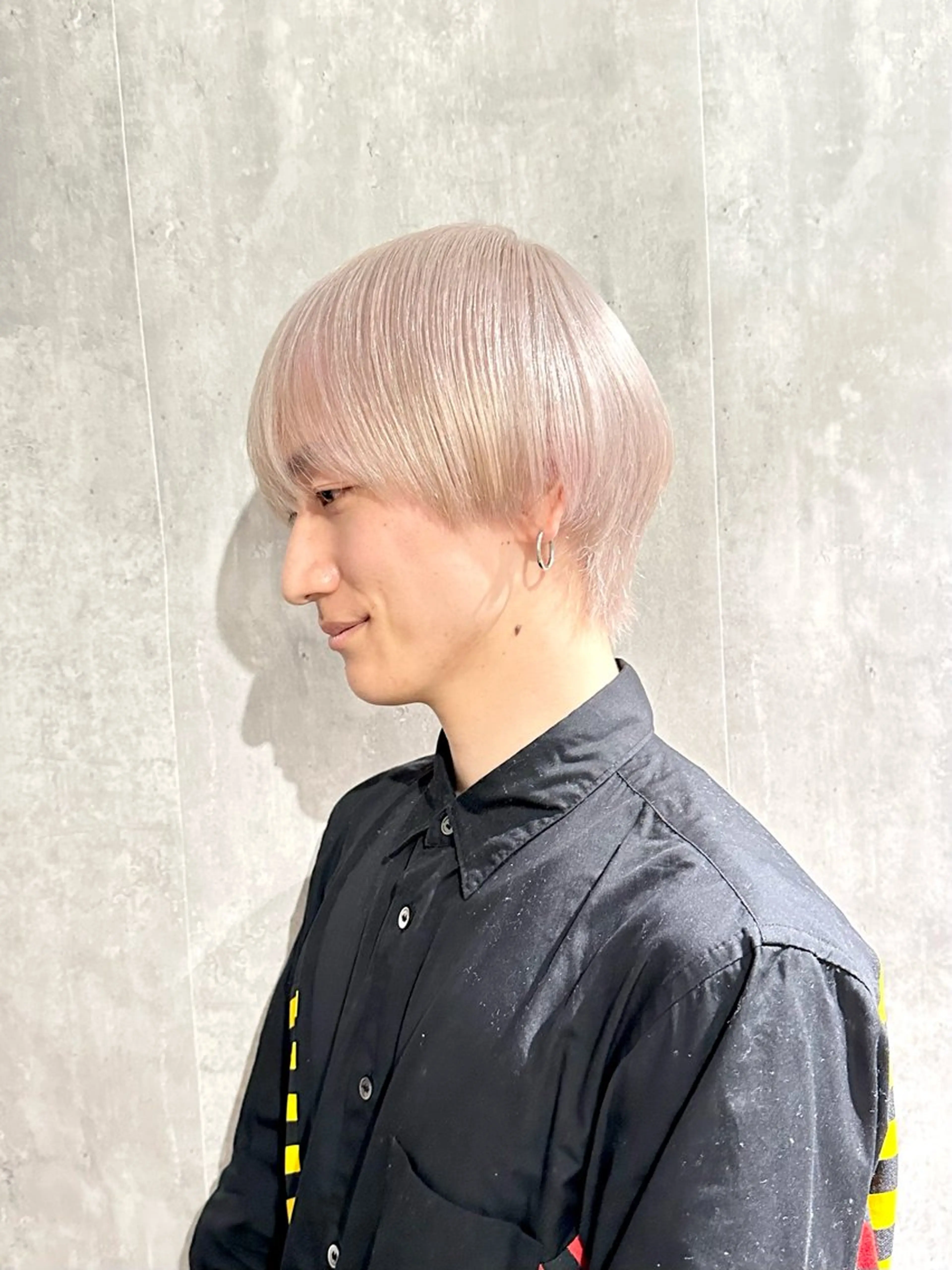 【Men's限定】💫骨格補正メンズカット＋抜きっぱなしケアブリーチorブリーチ✖️2 onカラー➕トリートメント✂︎の写真