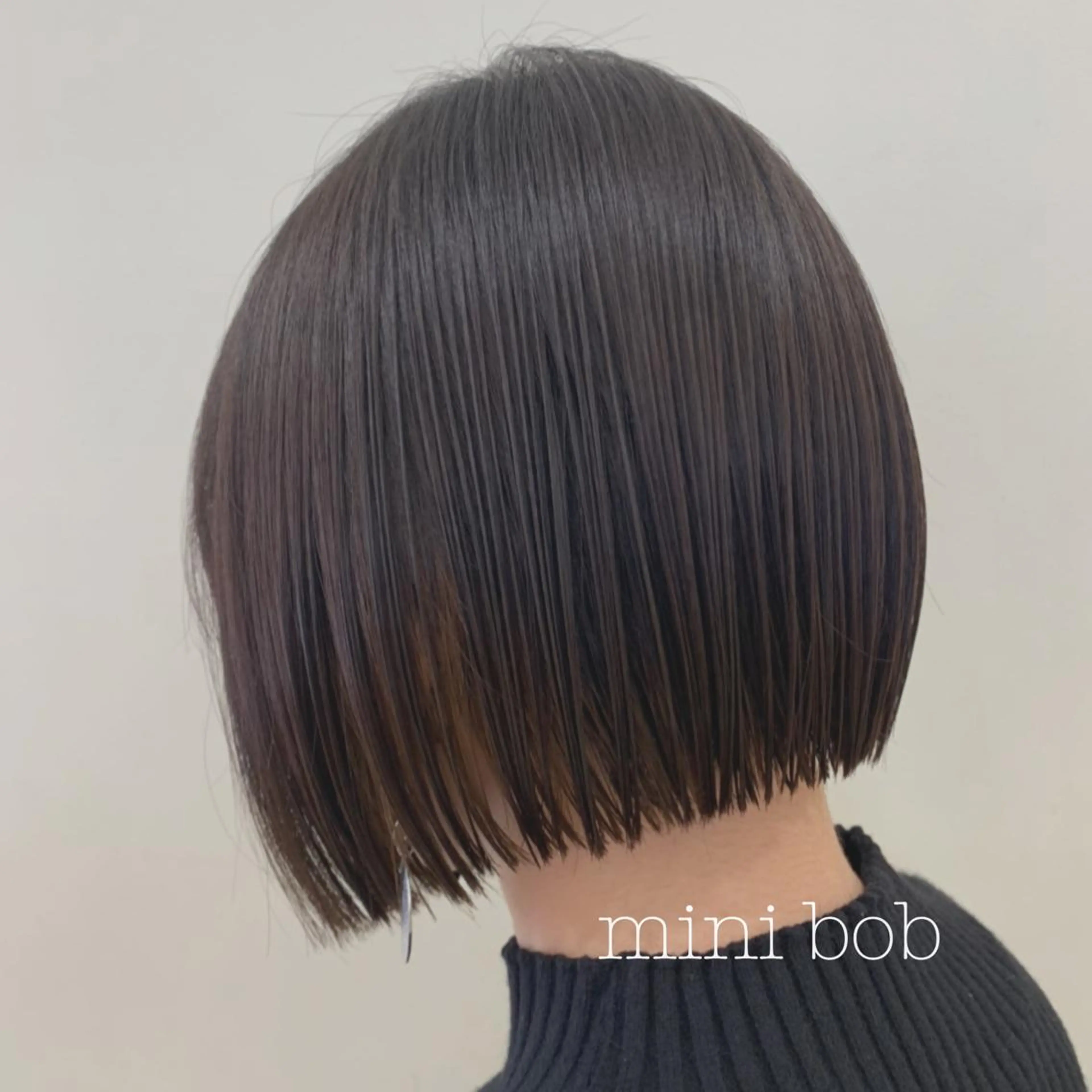 ショート カット トリートメント ぱつっとボブ/ 小野あかねのヘアスタイル