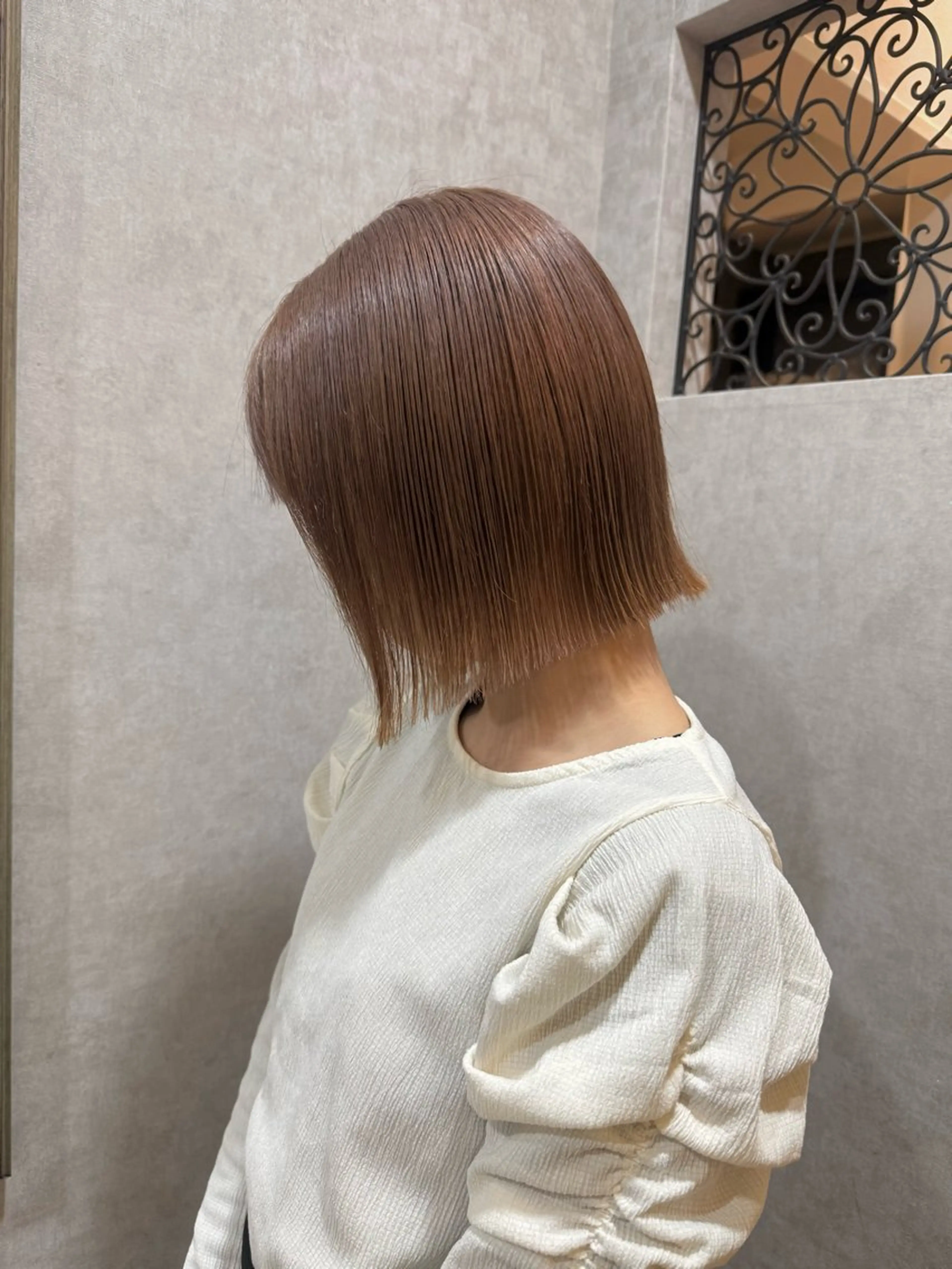 ショート ヘアカラー トリートメント 星田 美海のヘアスタイル