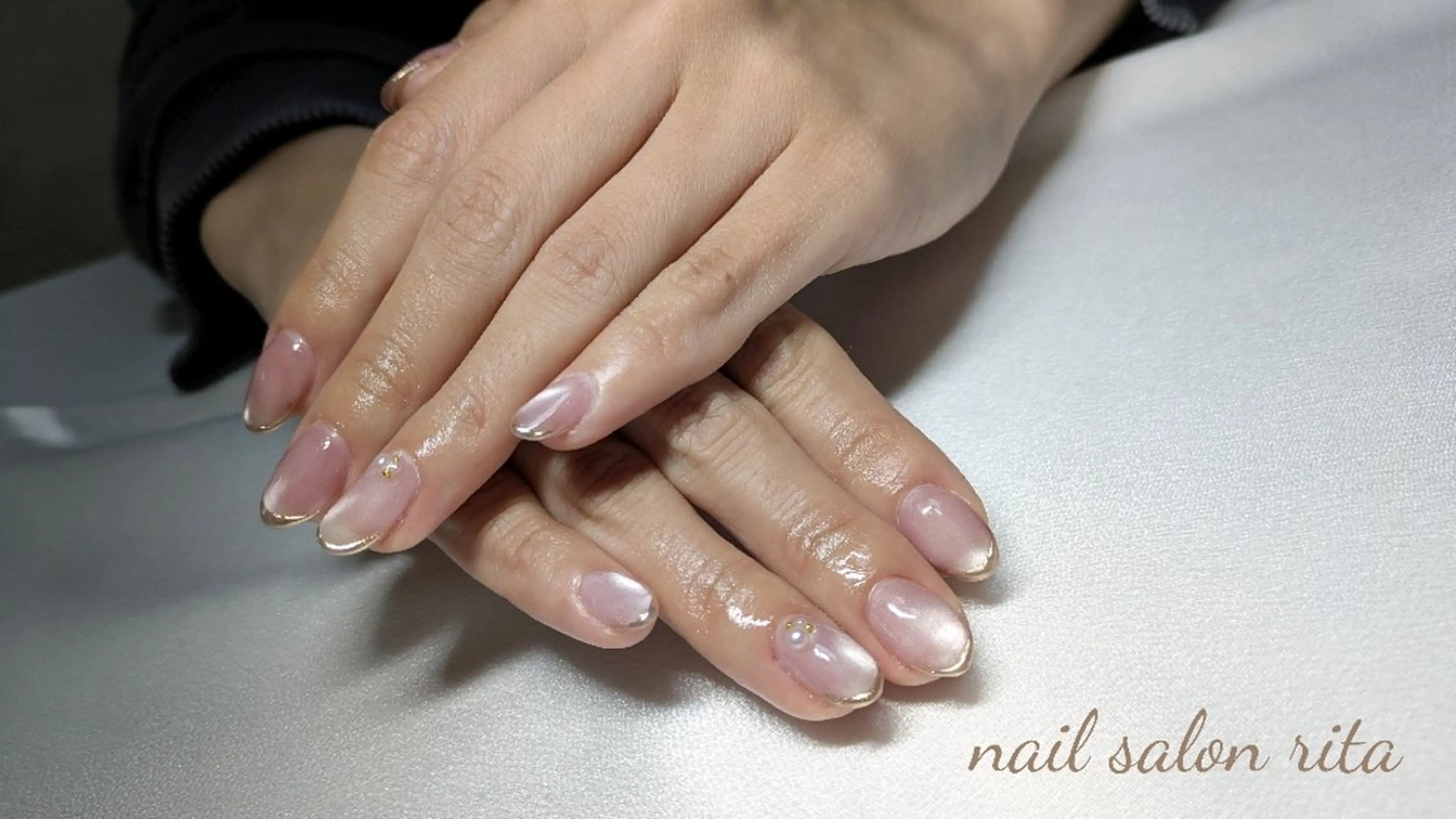 ネイル ハンドネイル nail salon rita所属・柴田 理紗のネイルデザイン