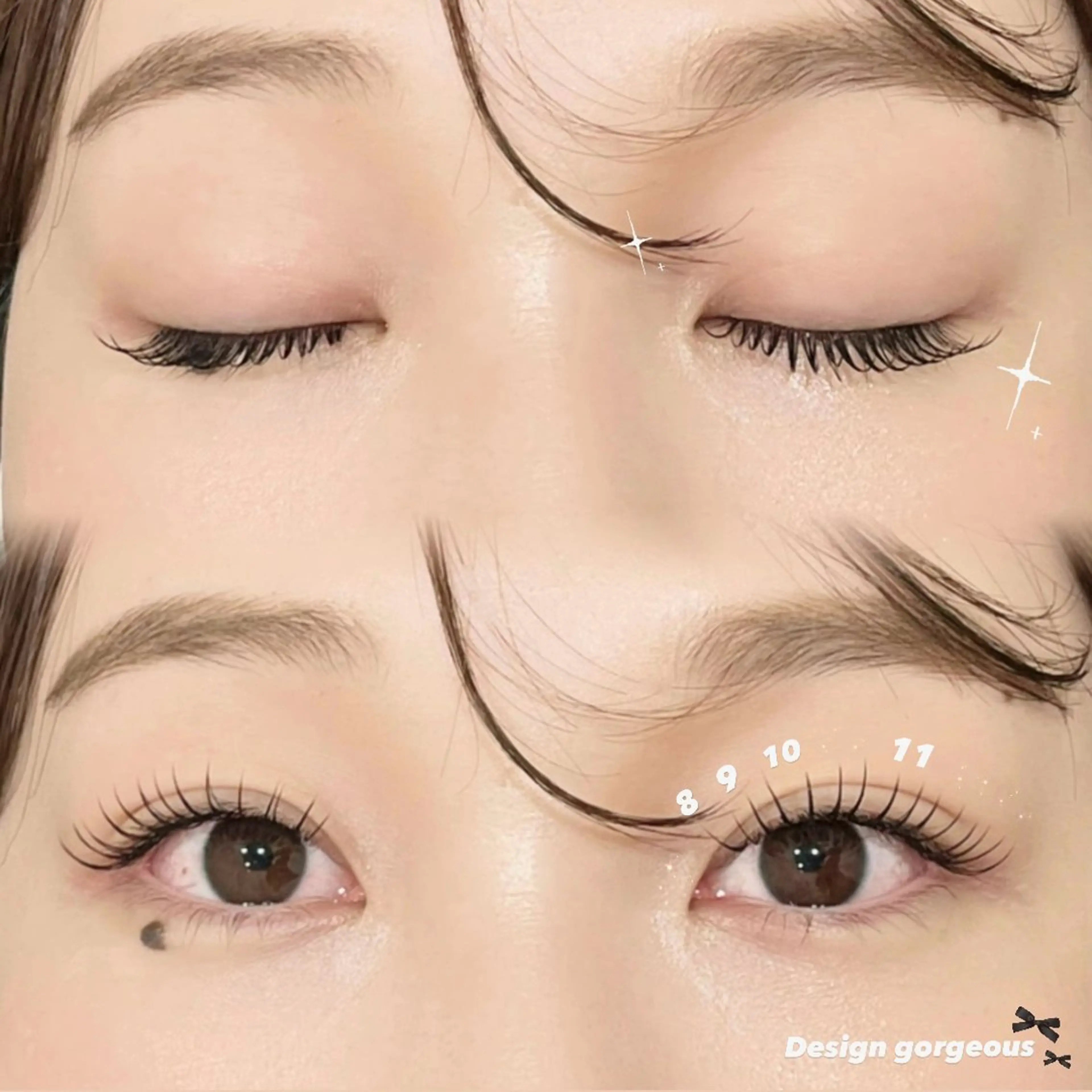 マツエク・マツパ 束感まつ毛 佐藤 実優のマツエク・マツパデザイン