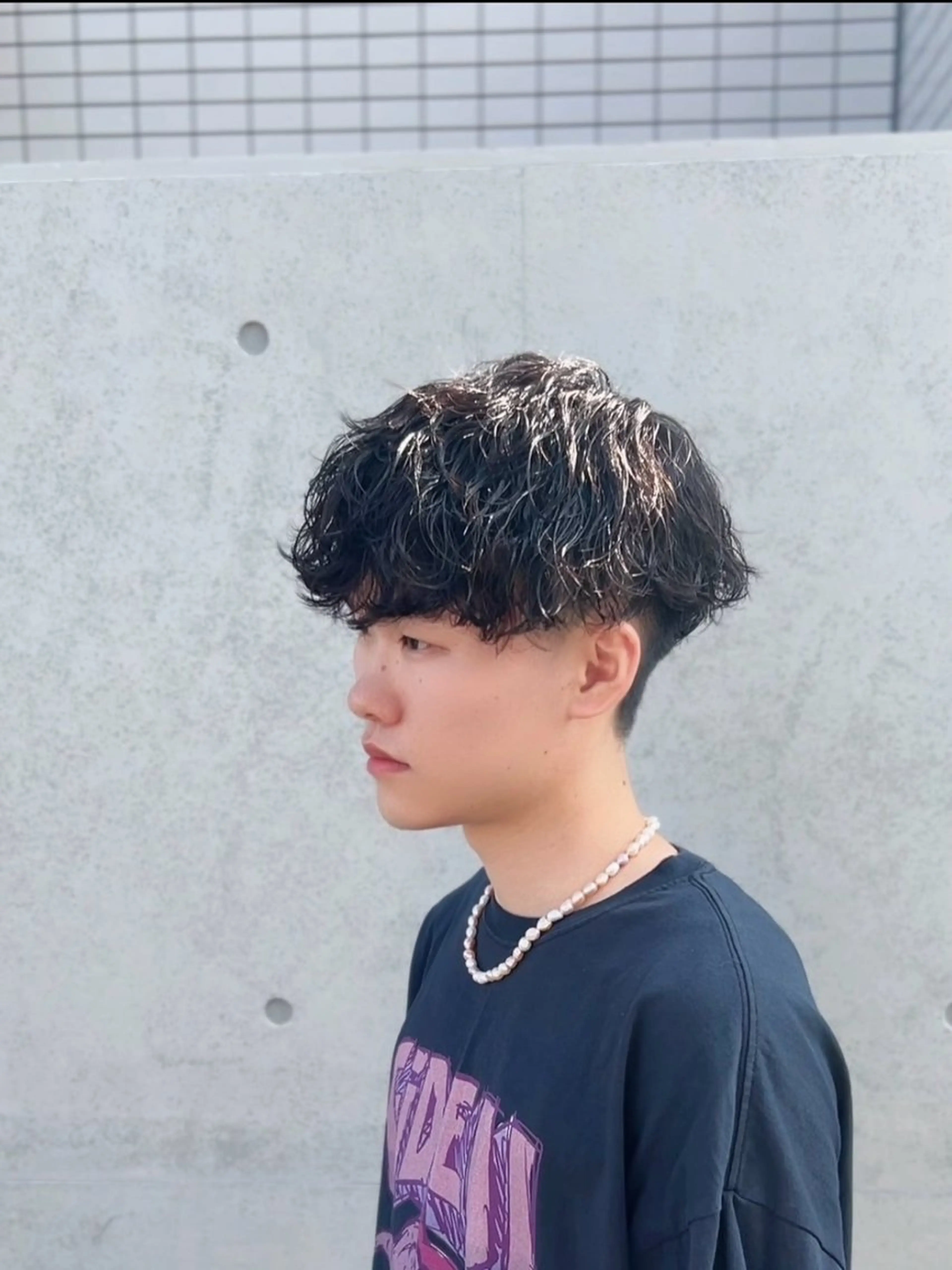 パーマ メンズ メンズパーマ 波巻きパーマ カット パーマ シャドウパーマ/ メンズ/KENTAのヘアスタイル