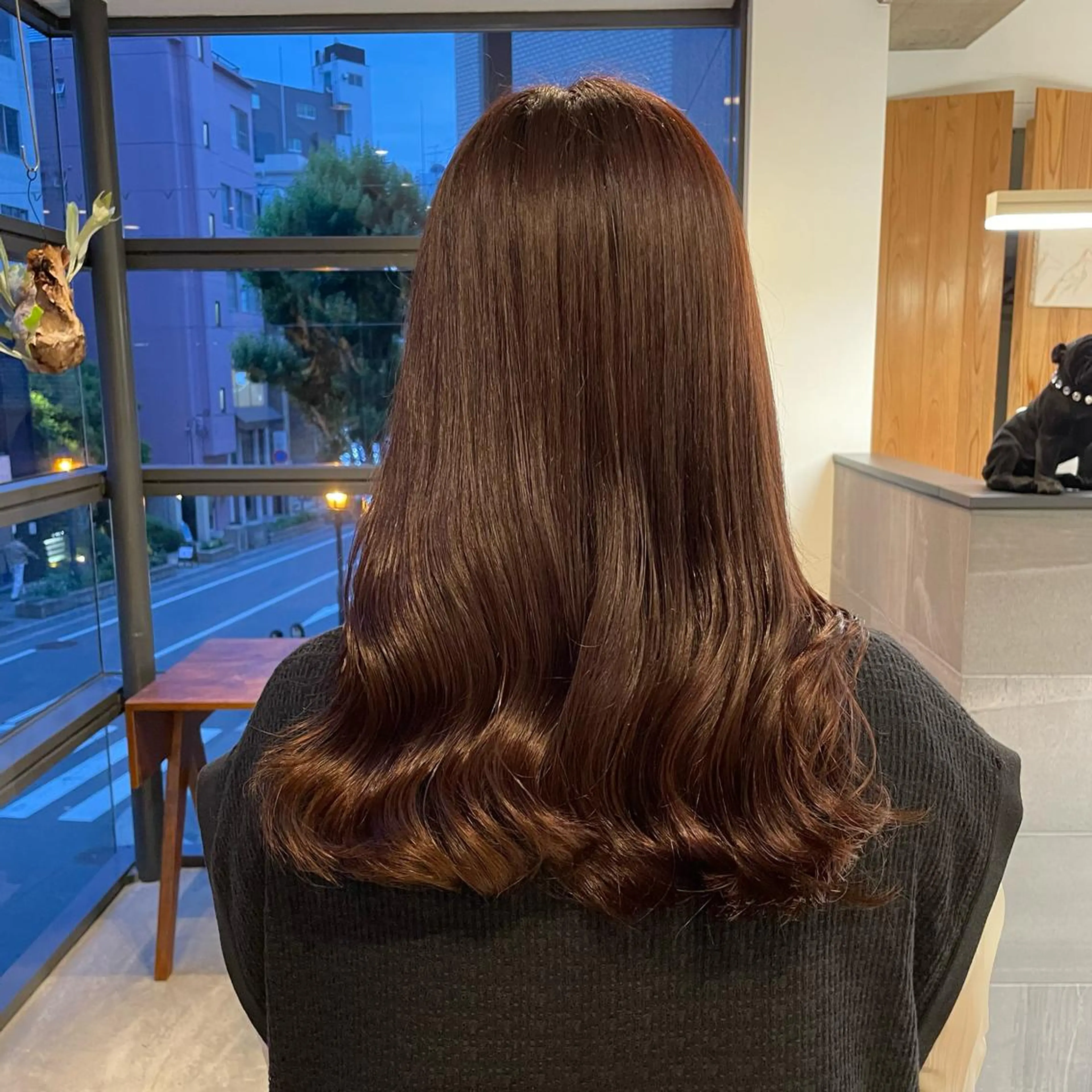 セミロング カラー 後藤 香乃のヘアスタイル