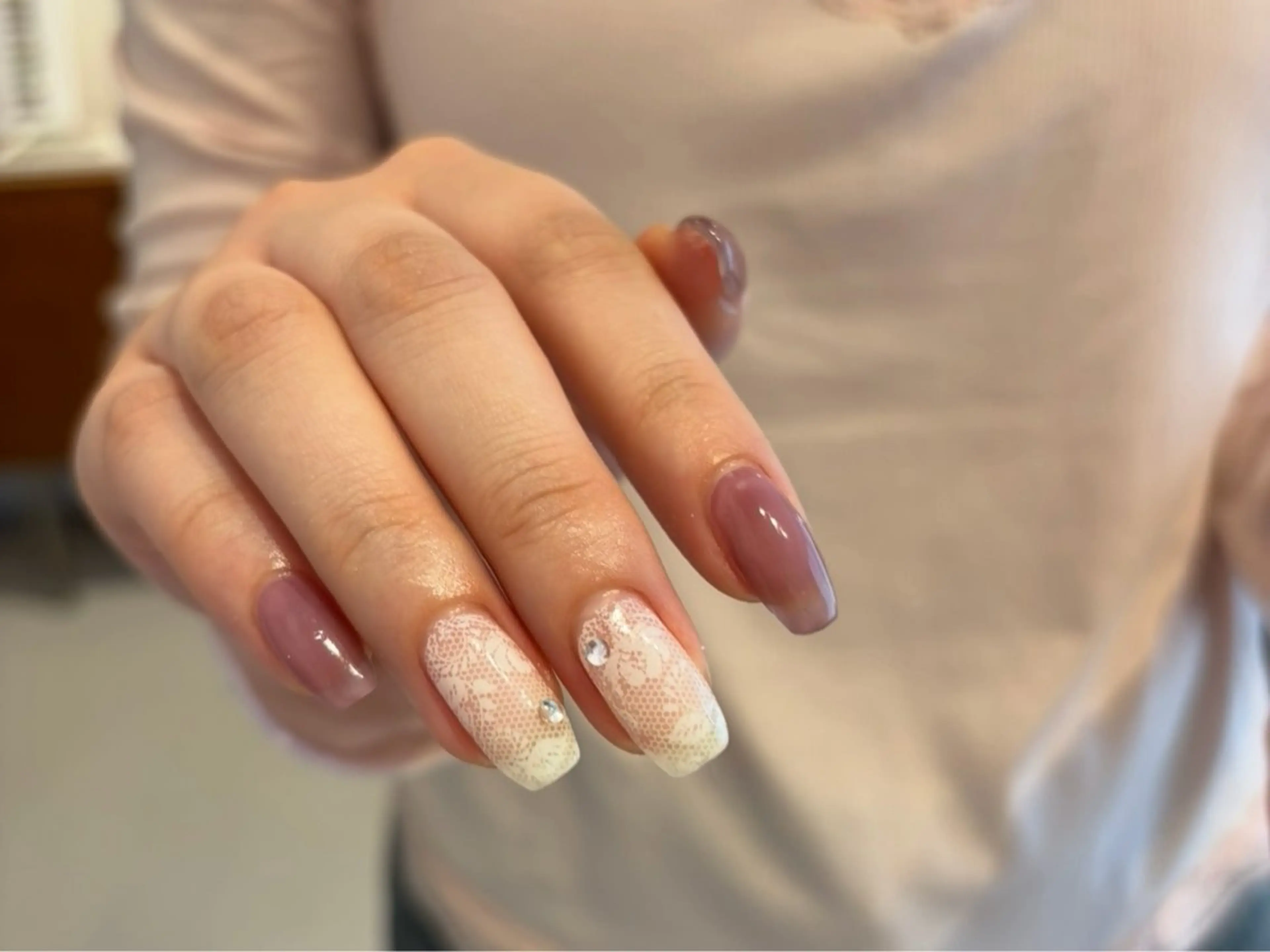 ネイル ハンドネイル yomu nail yuumiのネイルデザイン