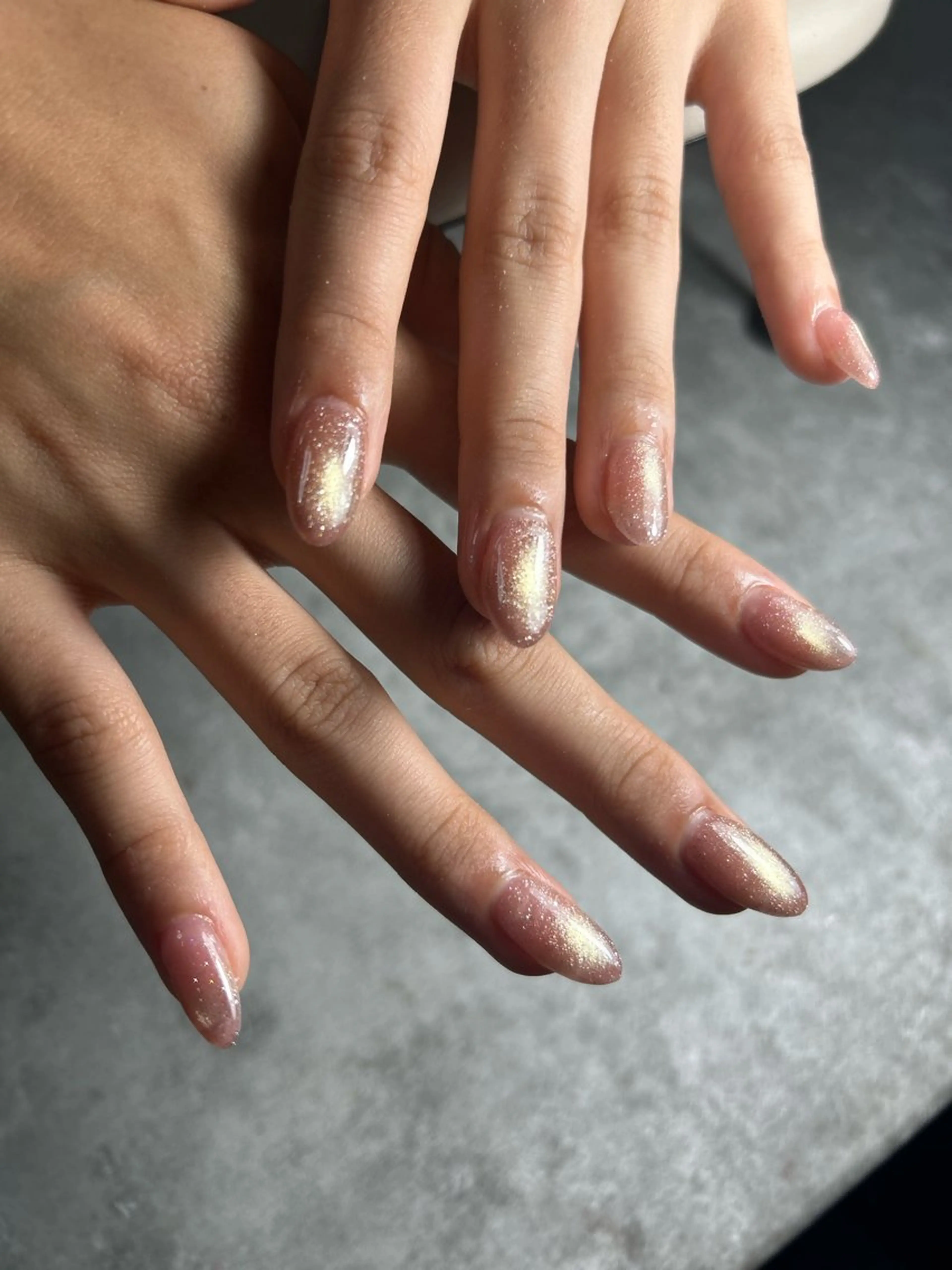 ネイル マグネットネイル ビー玉ネイル れでぃん nail❤︎のネイルデザイン