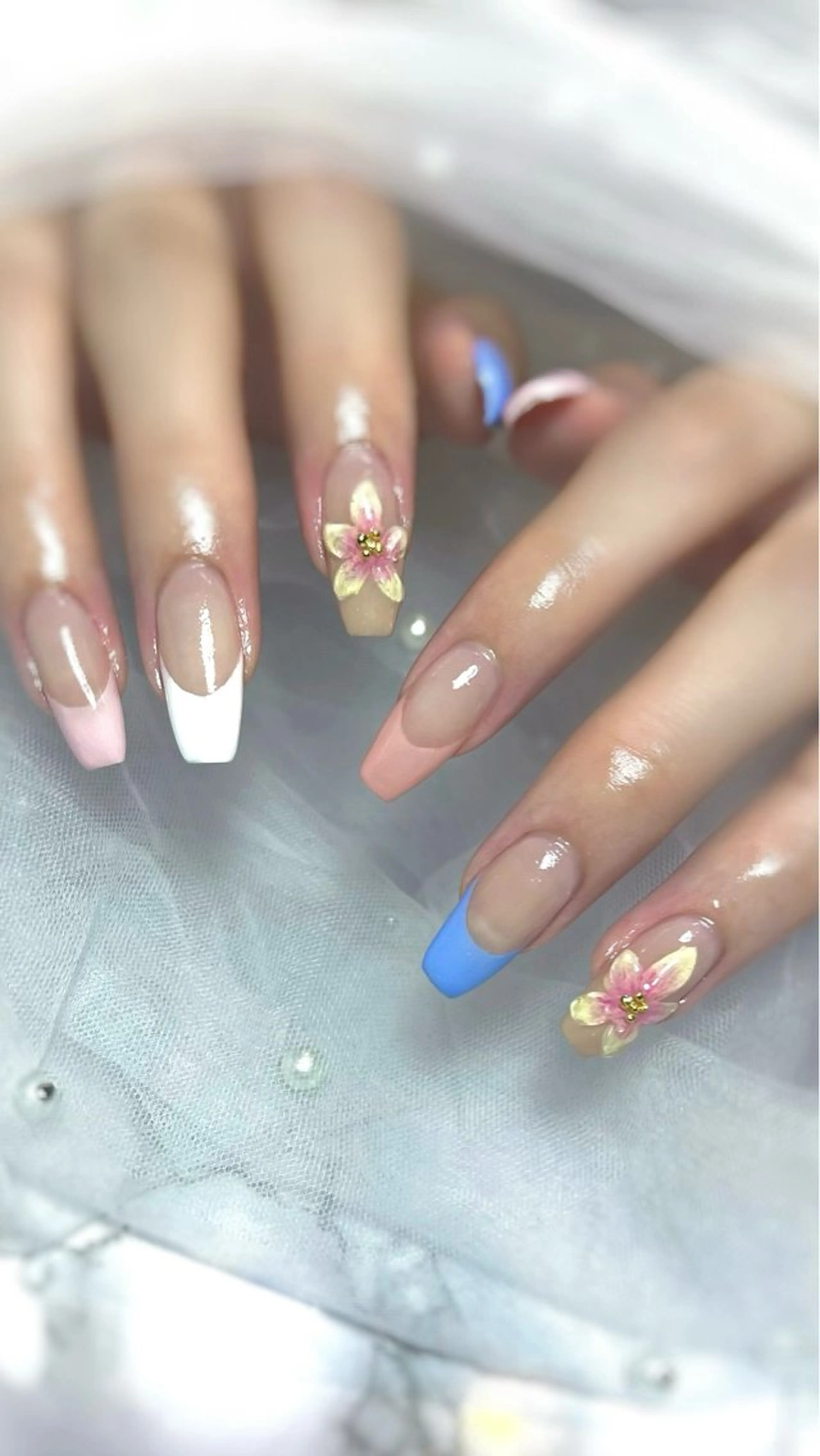ネイル ハンドネイル nail salon ciel&saintのネイルデザイン