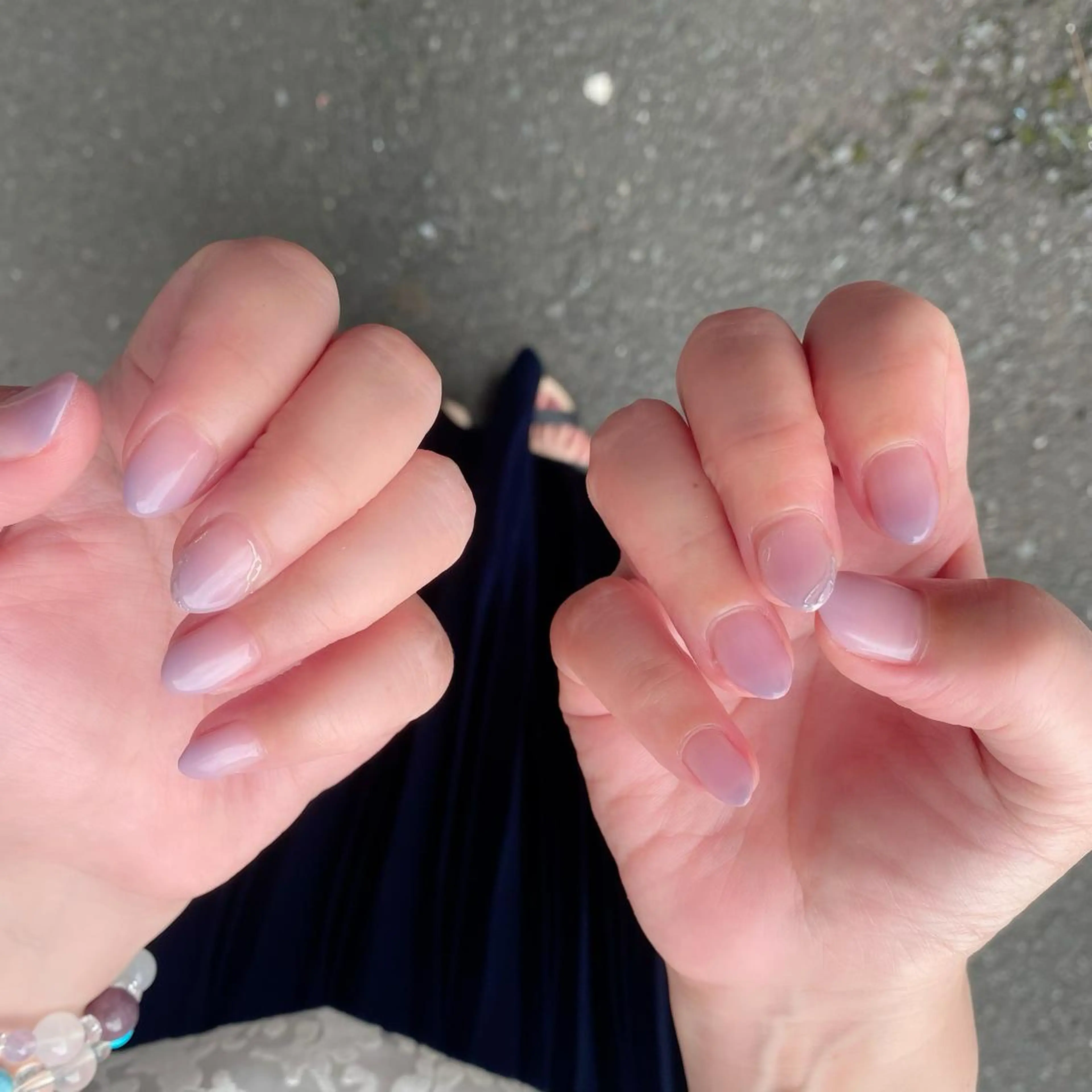 ネイル グラデーション パープル Salon Ｋのネイルデザイン