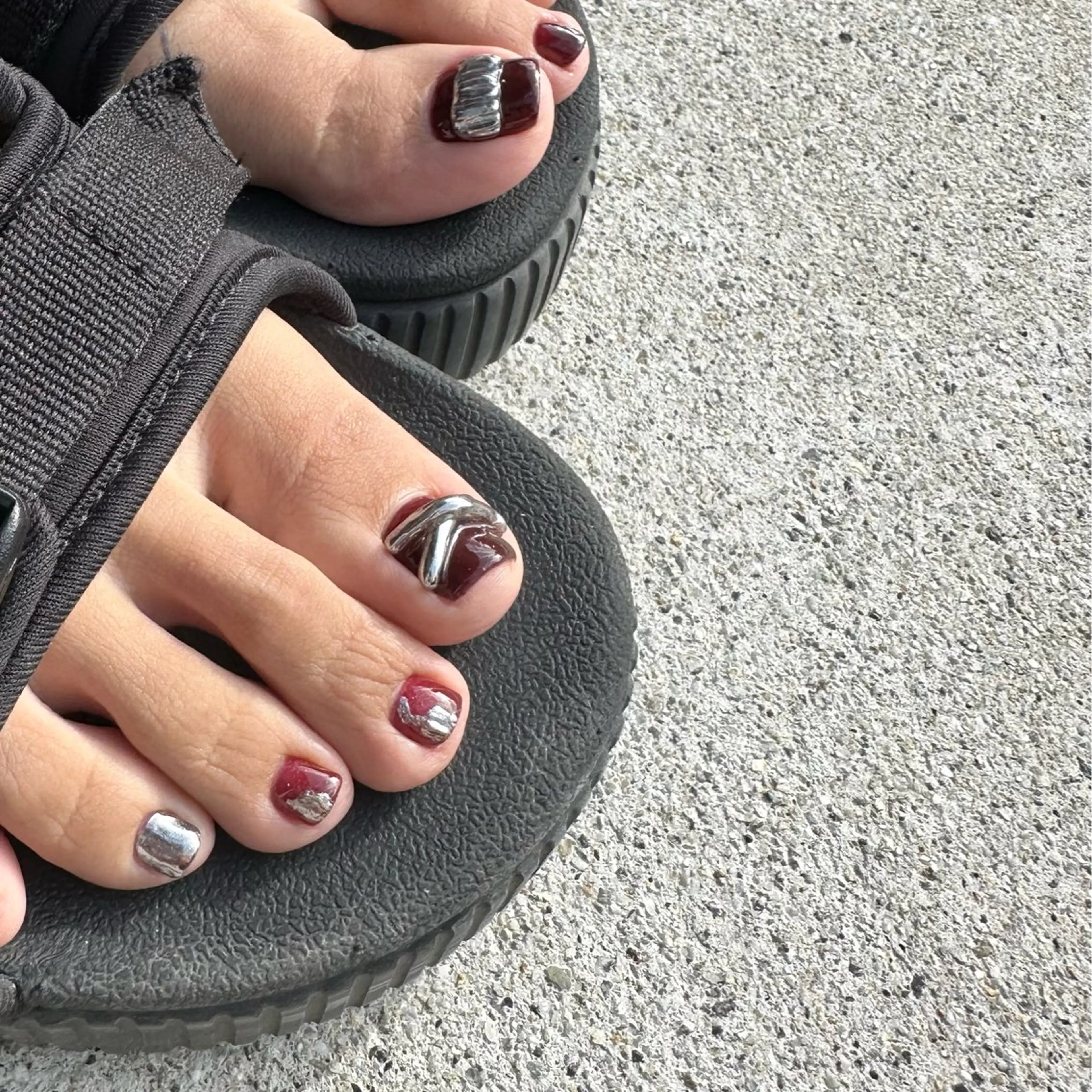 ネイル フットネイル 石﨑 利祥のネイルデザイン