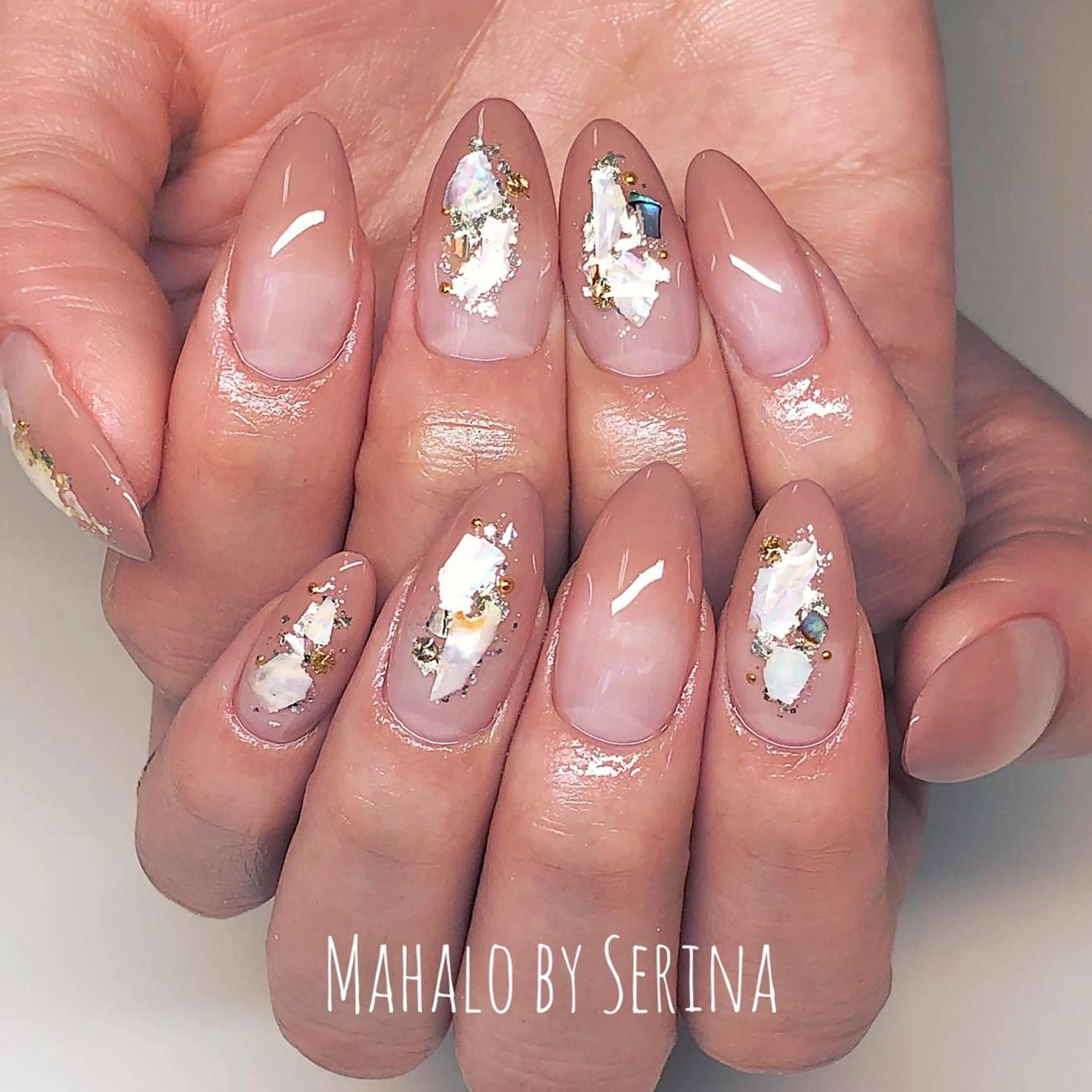 ミディアム カラー ネイル SUNNY BAE. SERINAのネイルデザイン