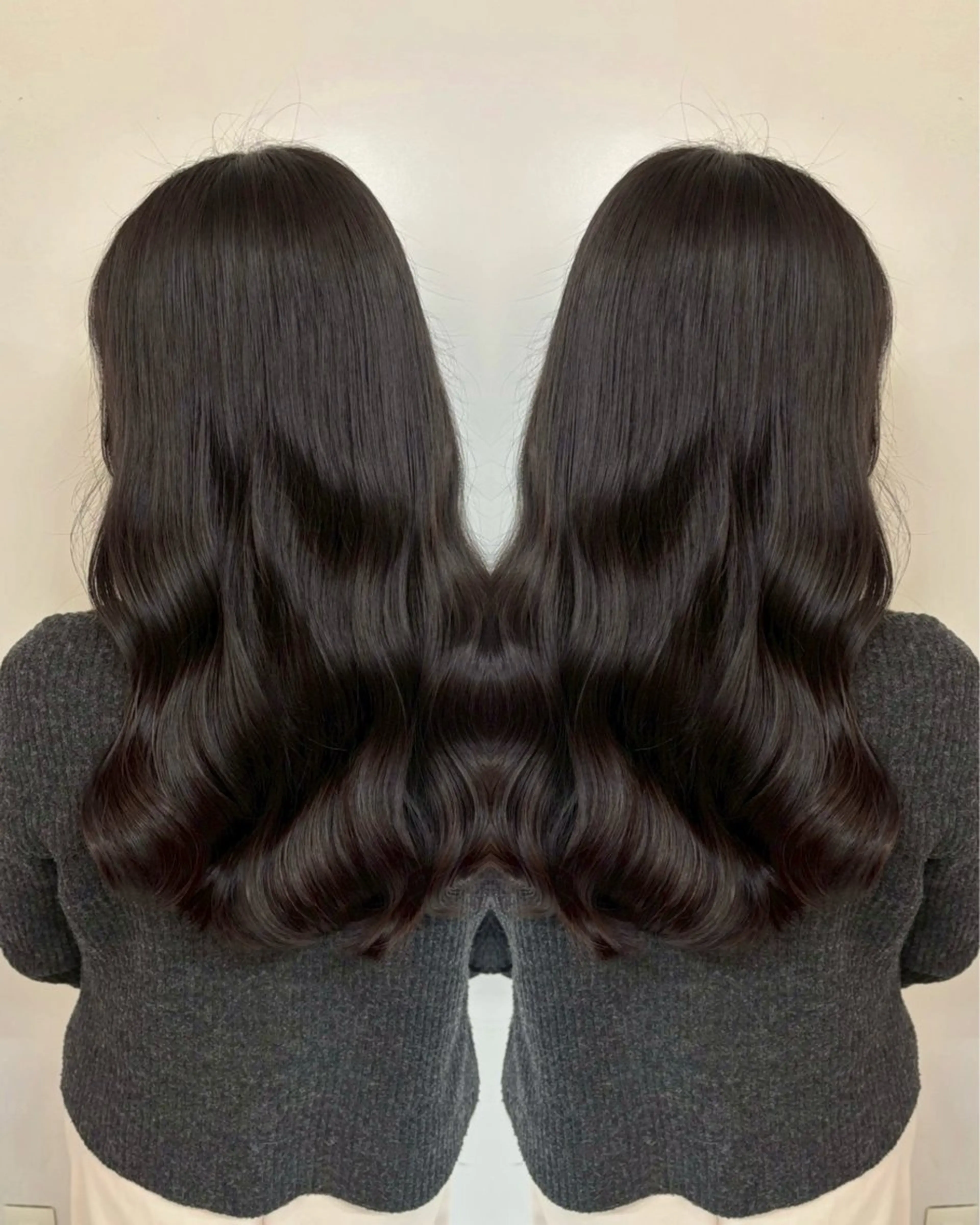 ロング カラー 🩵レイヤー✖︎ 髪質改善🩵リョウヤのヘアスタイル