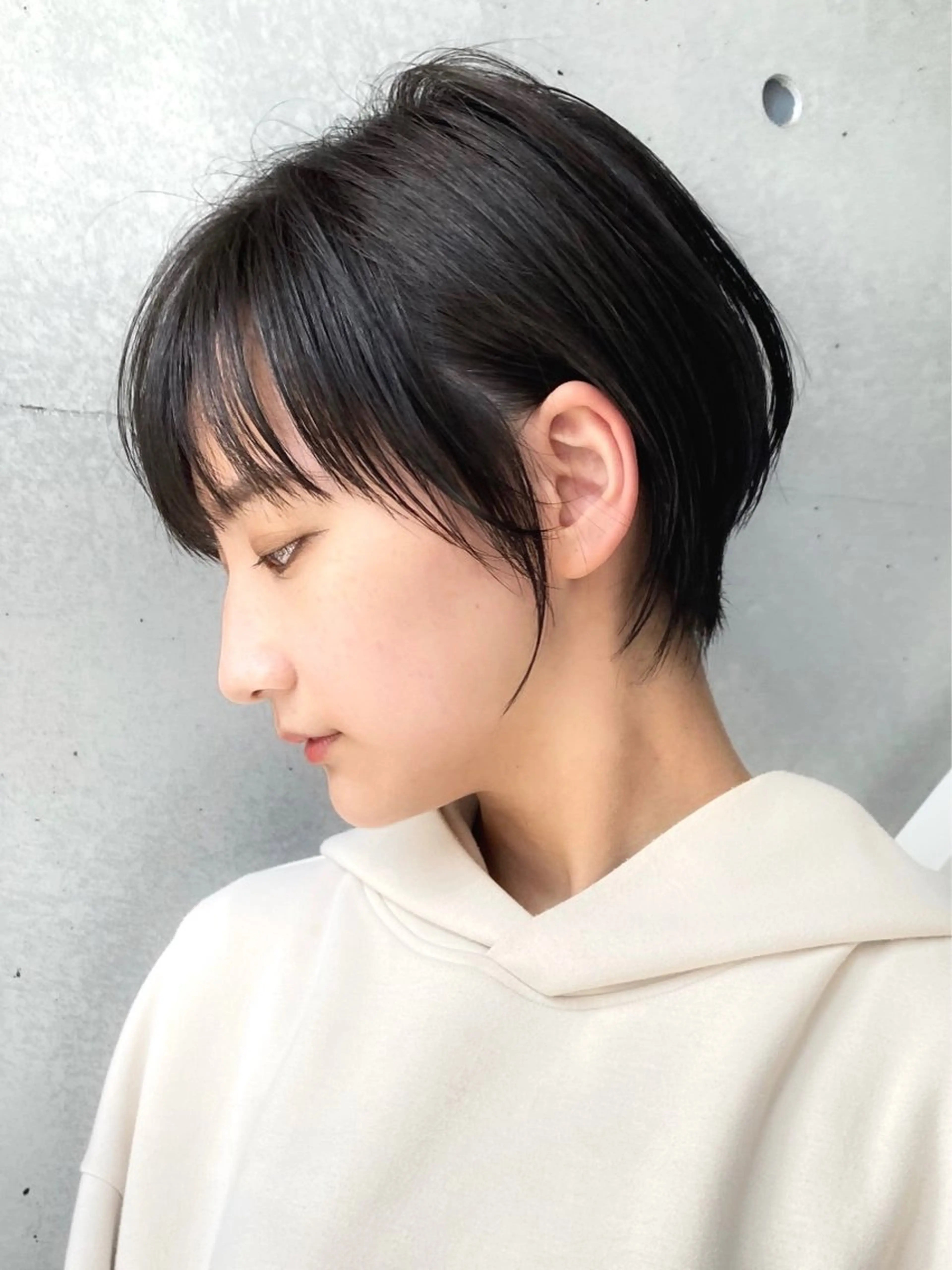 ショート カラー ショートボブ ボブ ショートヘア カット トリートメント 当日予約🆗ショート /ハイライト/松本のヘアスタイル