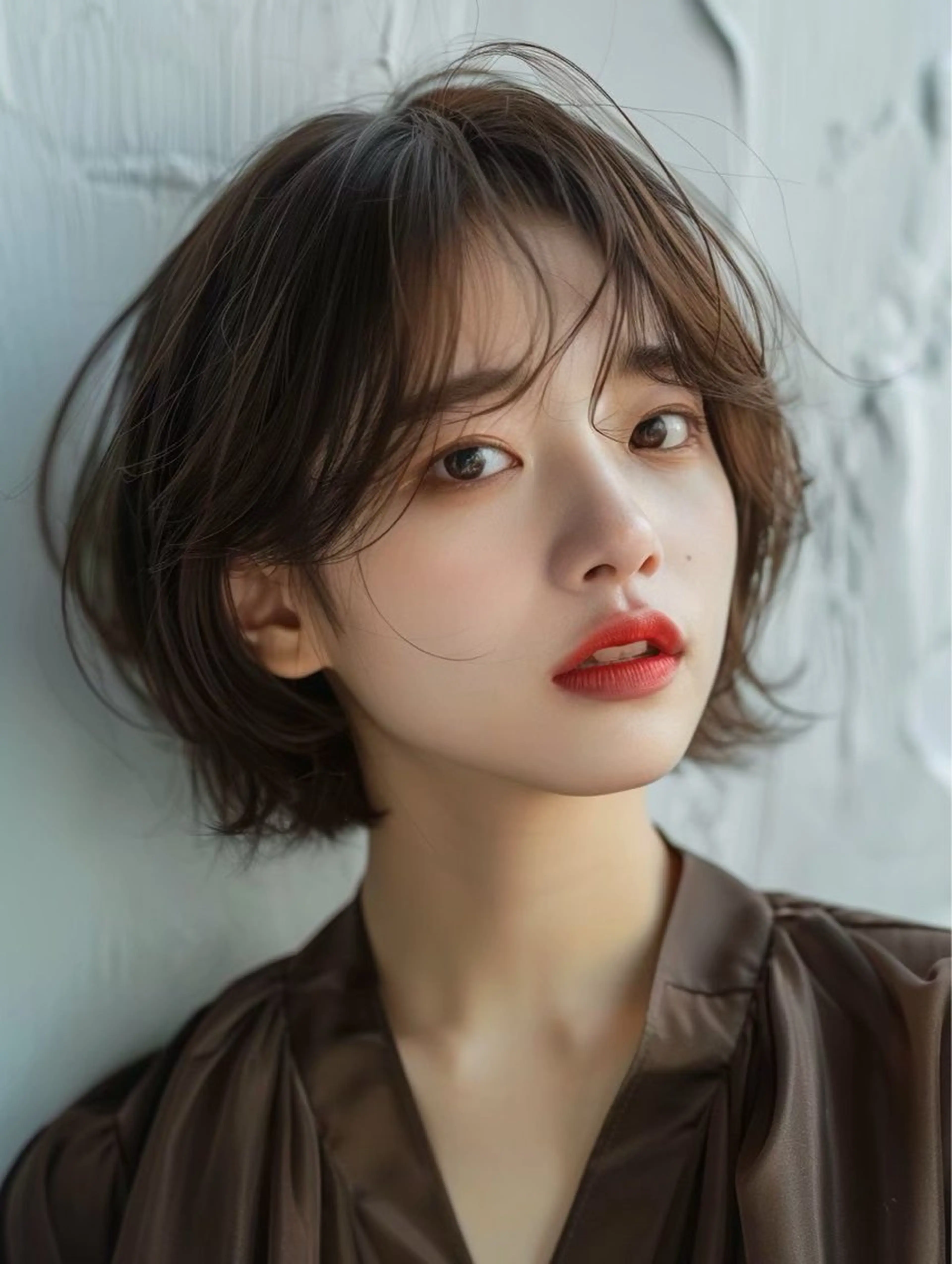 ショート ブリーチなしWカラー 超特化/YURAのヘアスタイル