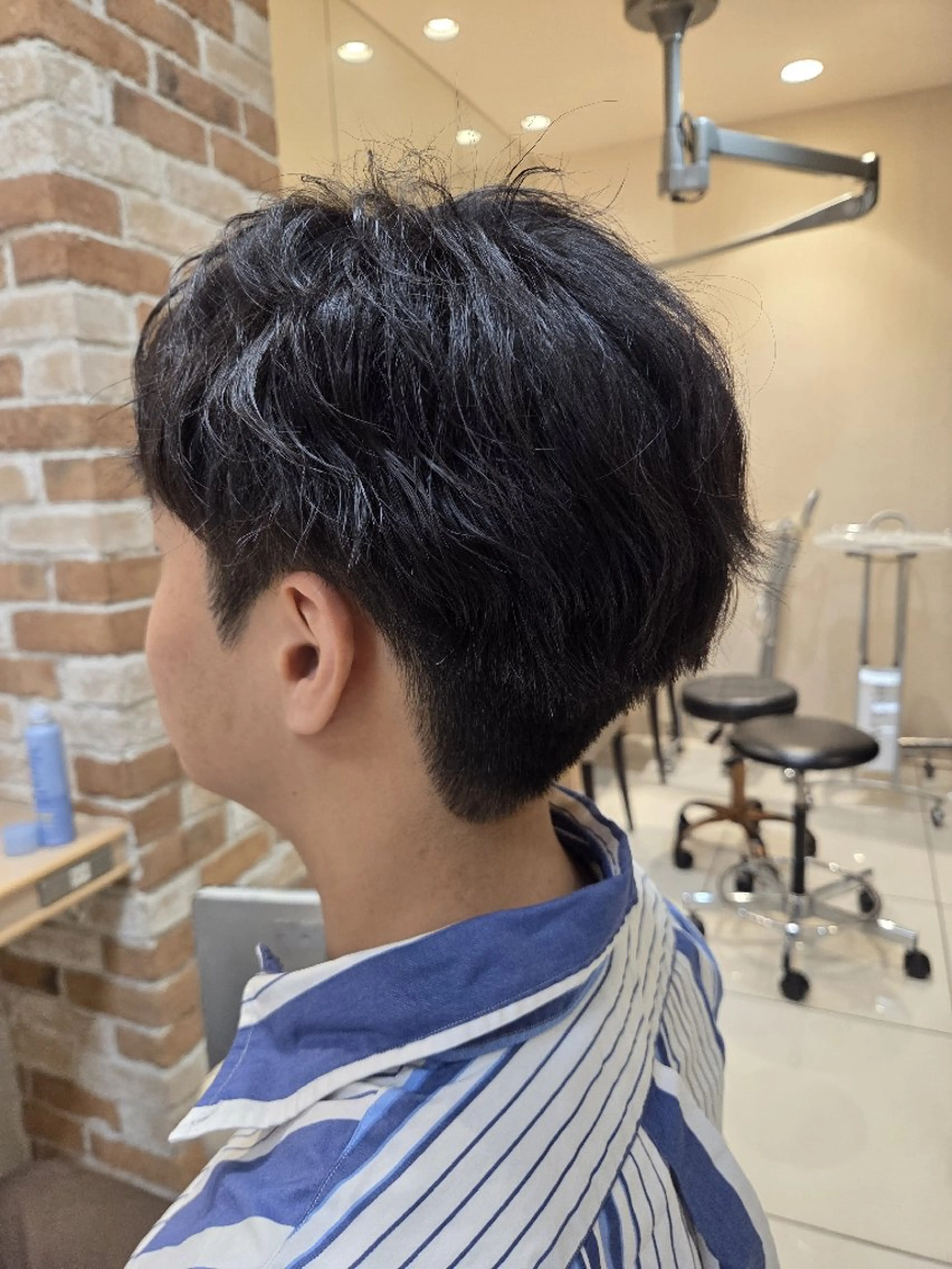 ショート カット パーマ メンズパーマ/カラー /カット/樋口捷のヘアスタイル