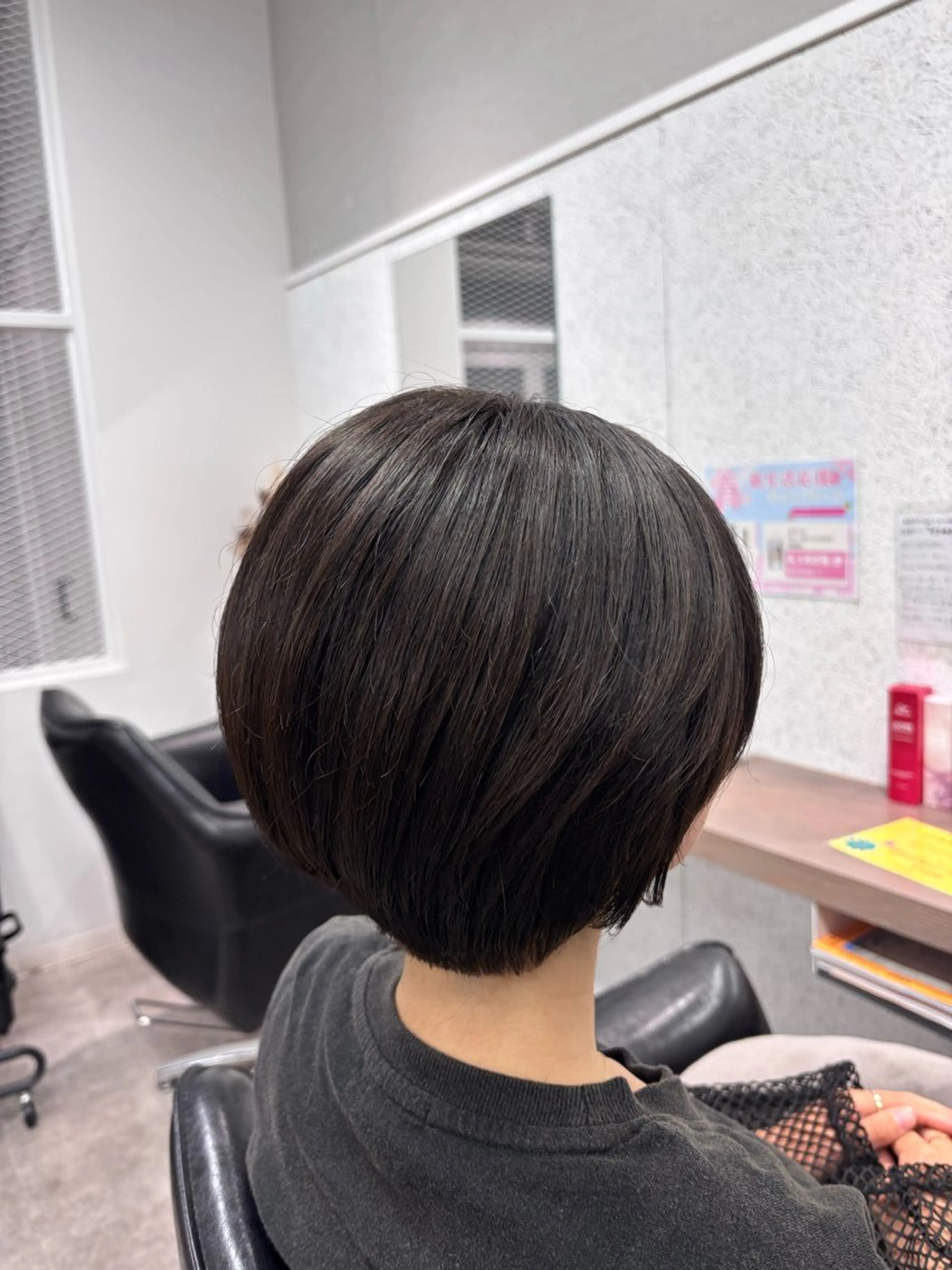 ミディアム カラー ボブ 伸ばしかけ カット ヘアカラー トリートメント ボブ/透明感カラー/ 髪質改善/🌙/ルナのヘアスタイル