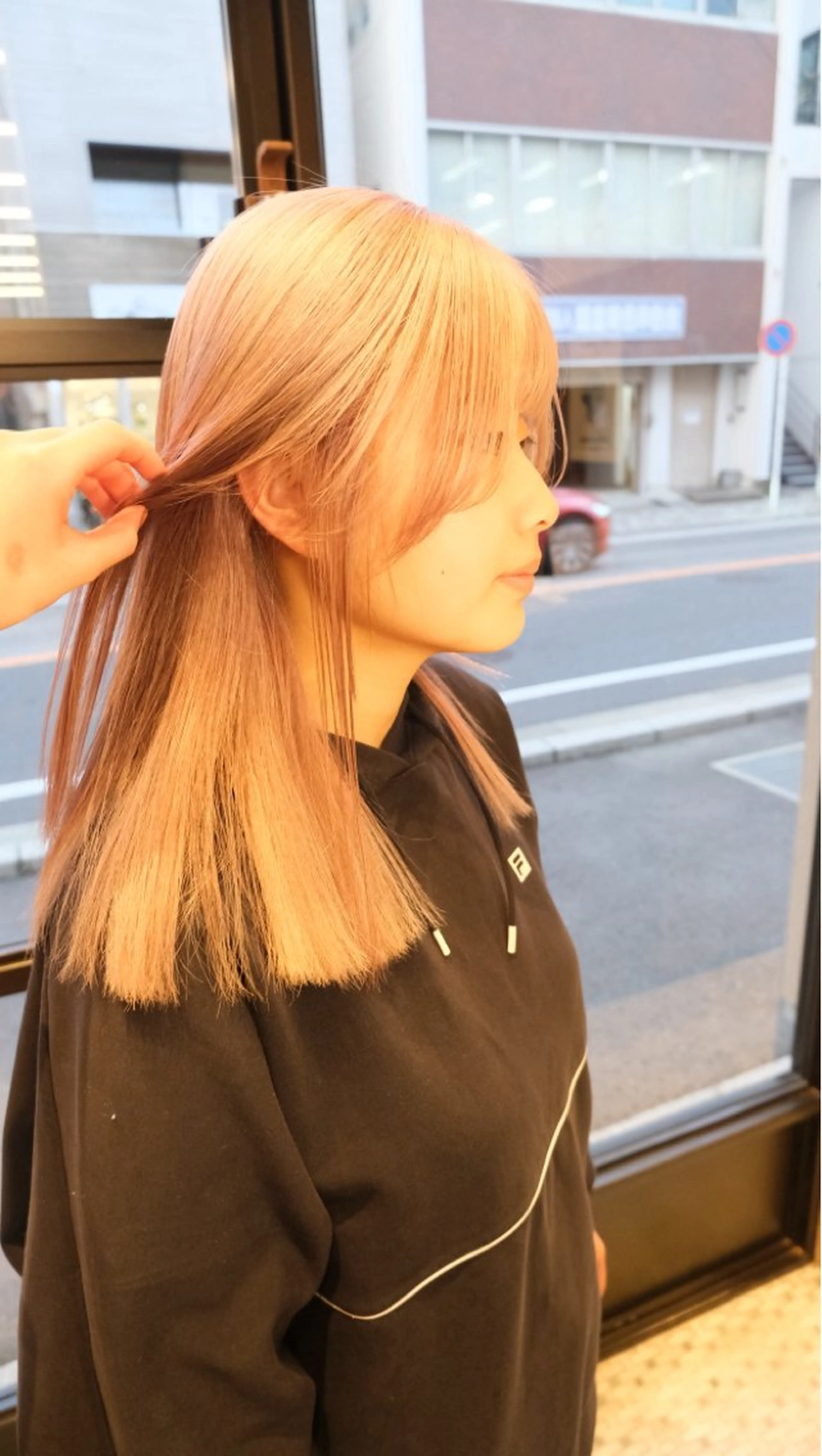 カラー MINAMI🩰鎌倉 /ブリーチ・ボブのヘアスタイル