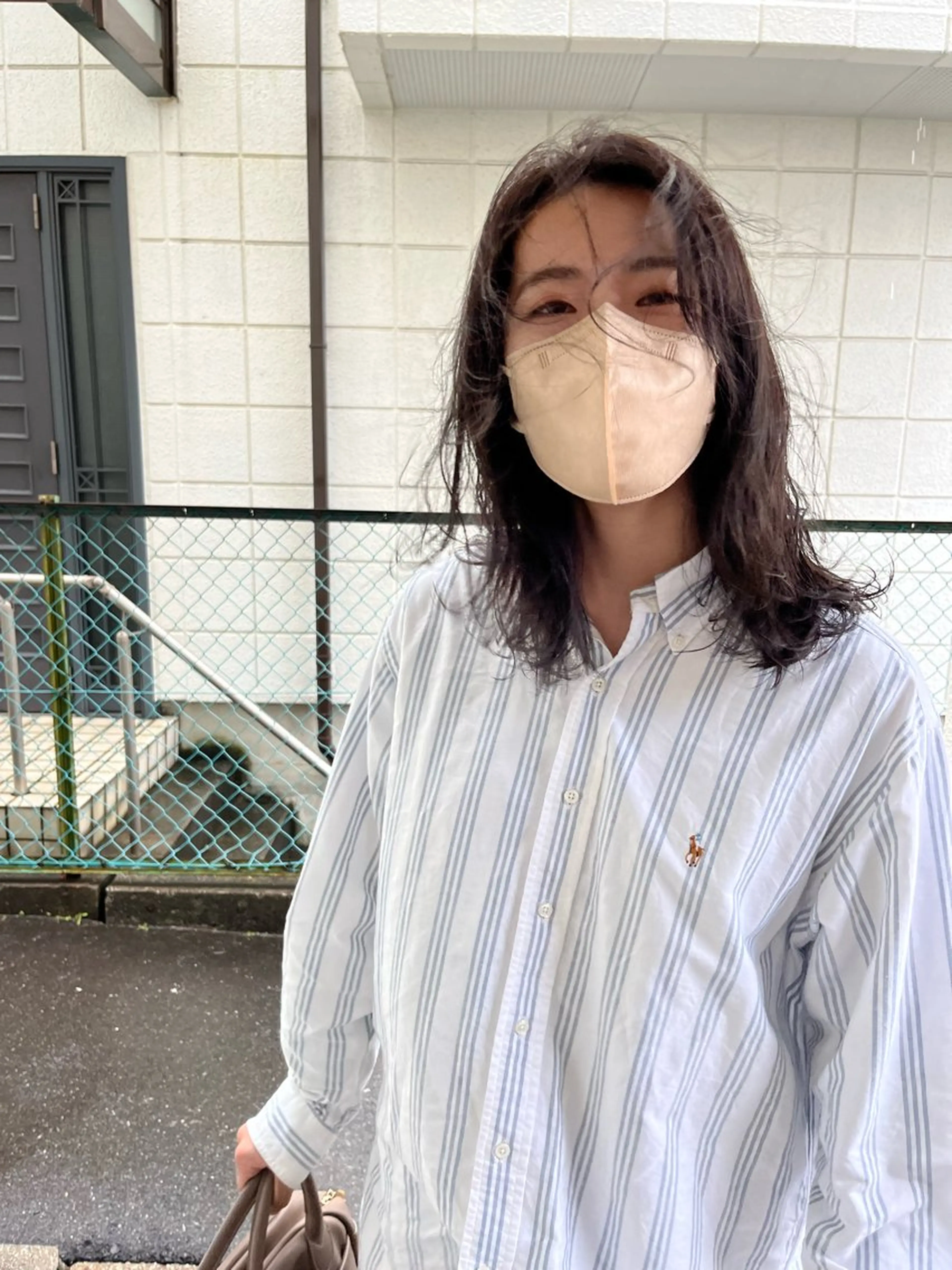 ロング メンズハイトーン/栄 /イトウタケルのヘアスタイル