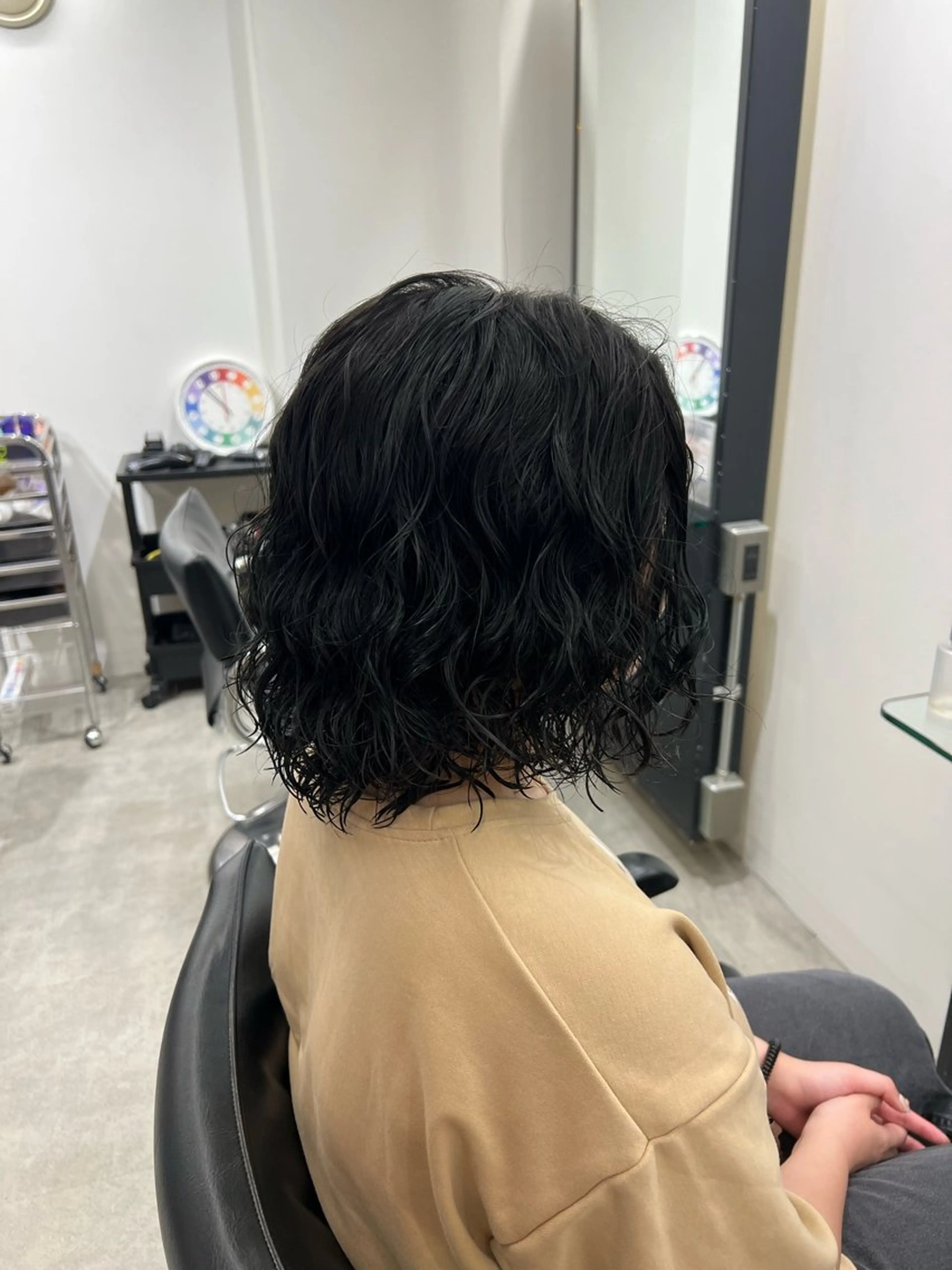 ミディアム パーマ fifth PARK HIN★T★のヘアスタイル