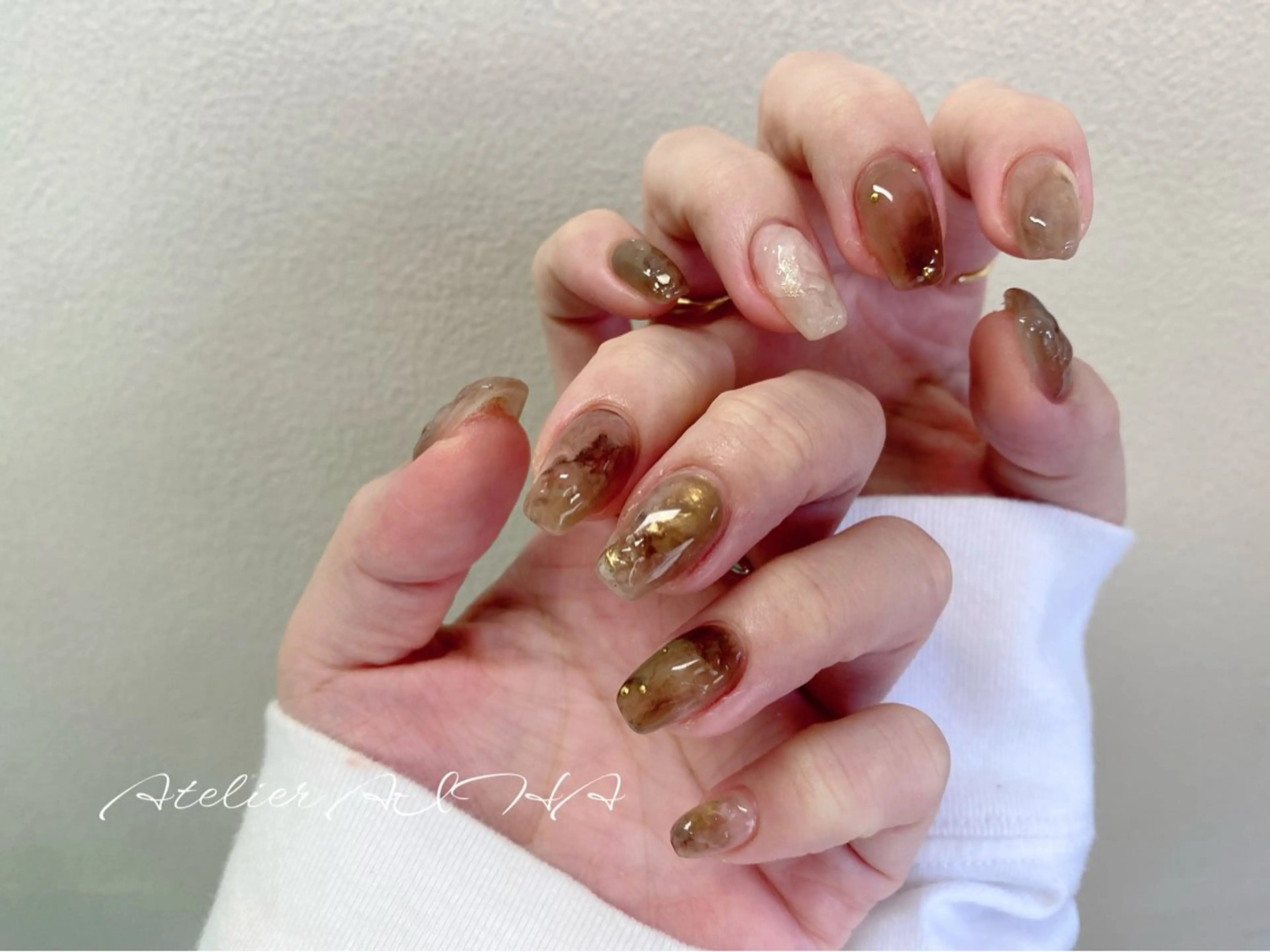 ネイル ハンドネイル アトリエAIHA★ フィルイン推奨サロンのネイルデザイン