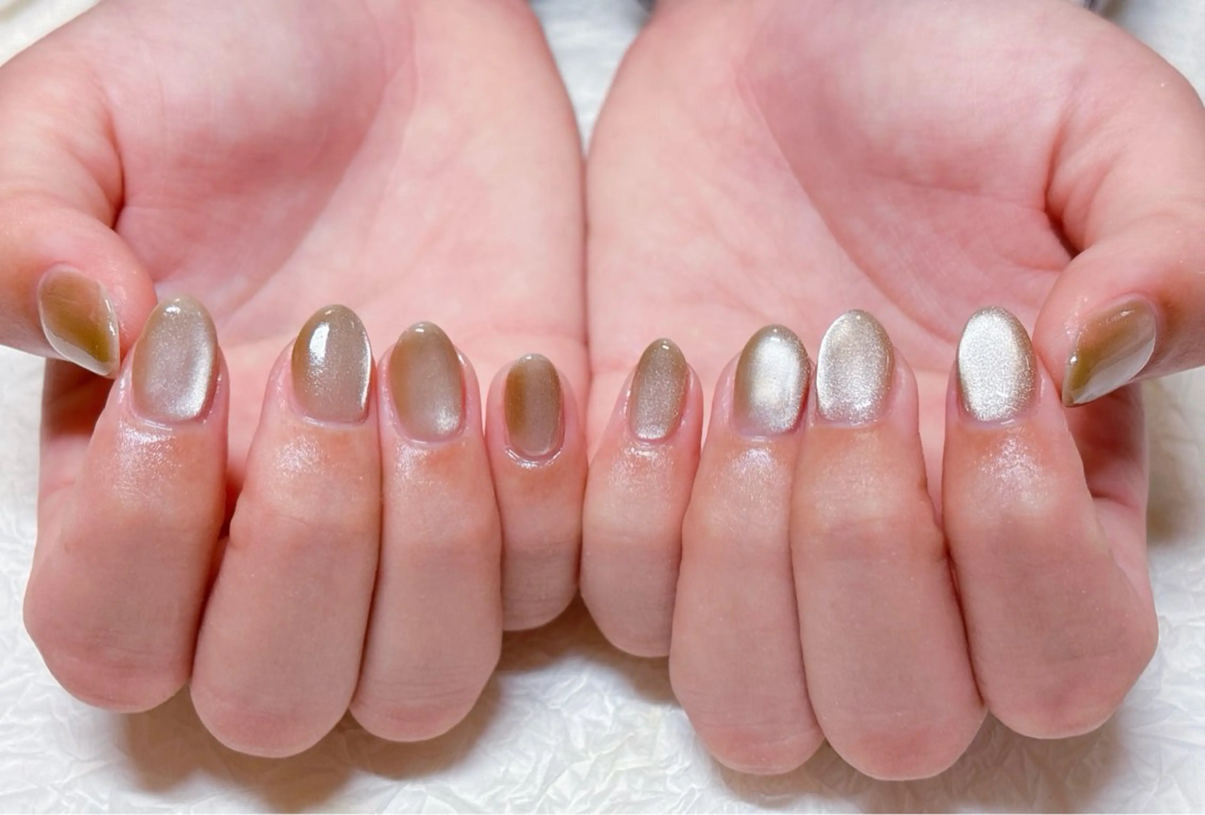 ネイル マグネットネイル ハンドネイル ハンドケア ゆ か_Nails💫のネイルデザイン
