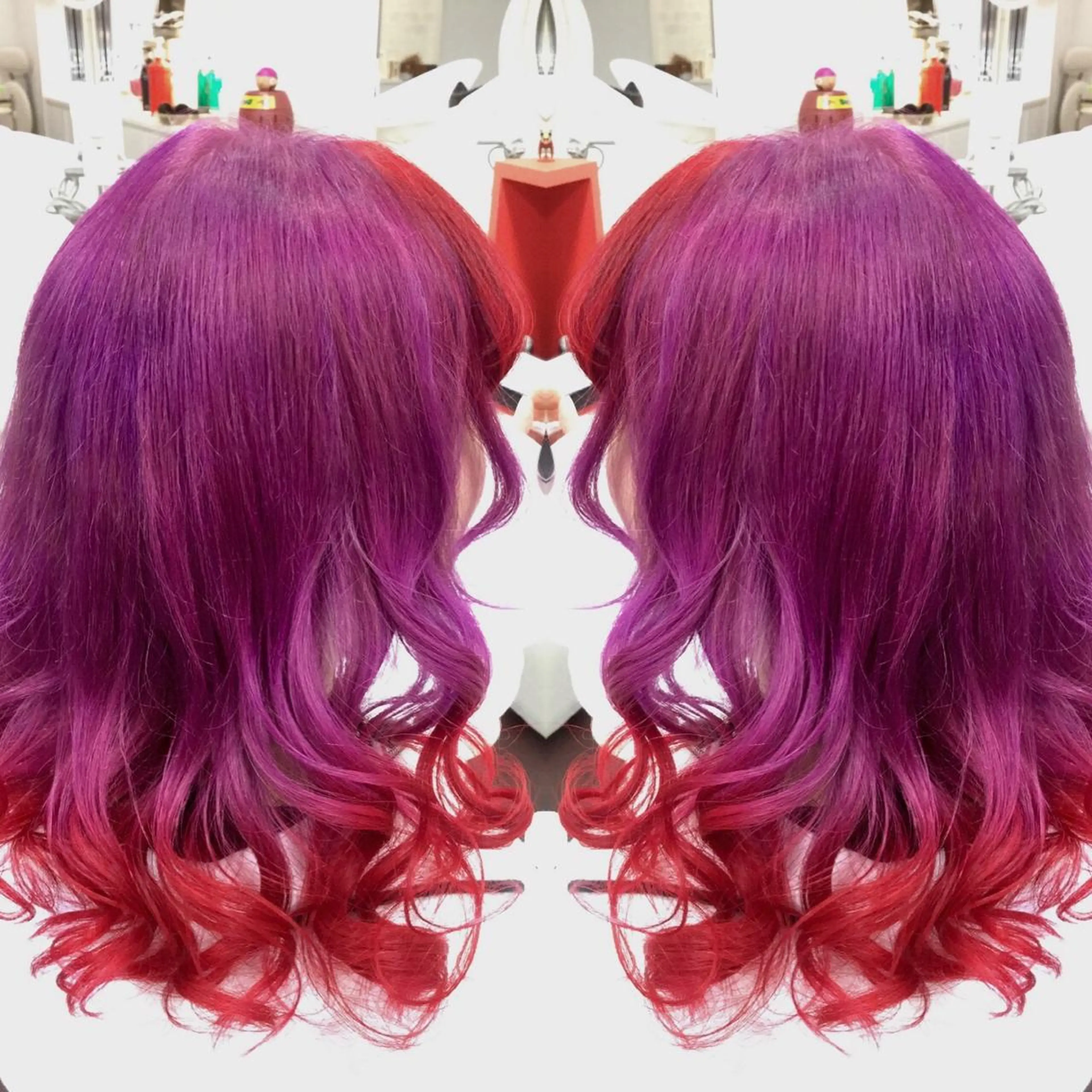 ミディアム 名駅★シールエクステ クオーレゼロ★加藤のヘアスタイル