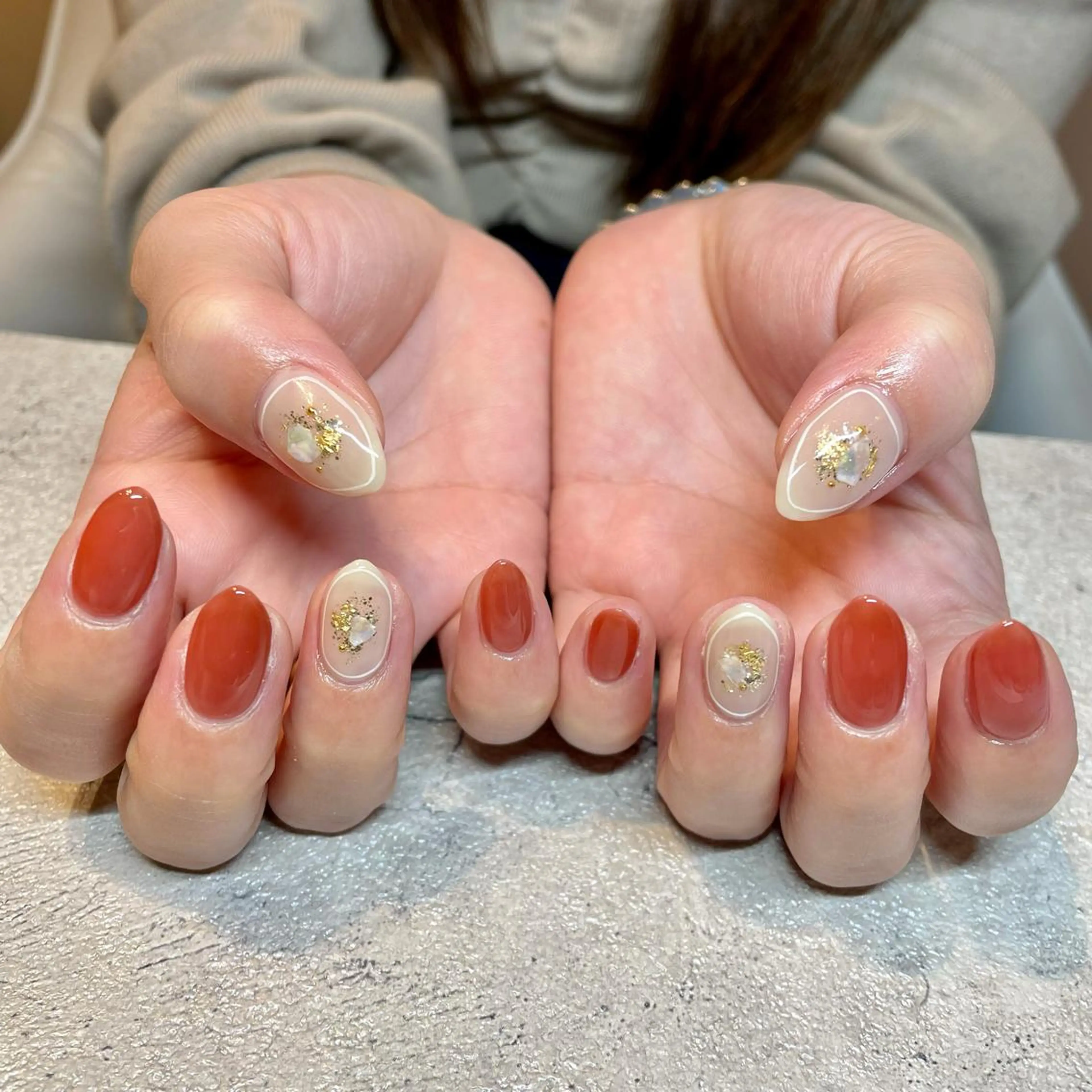 ネイル ハンドネイル Tocowaka マエダのネイルデザイン