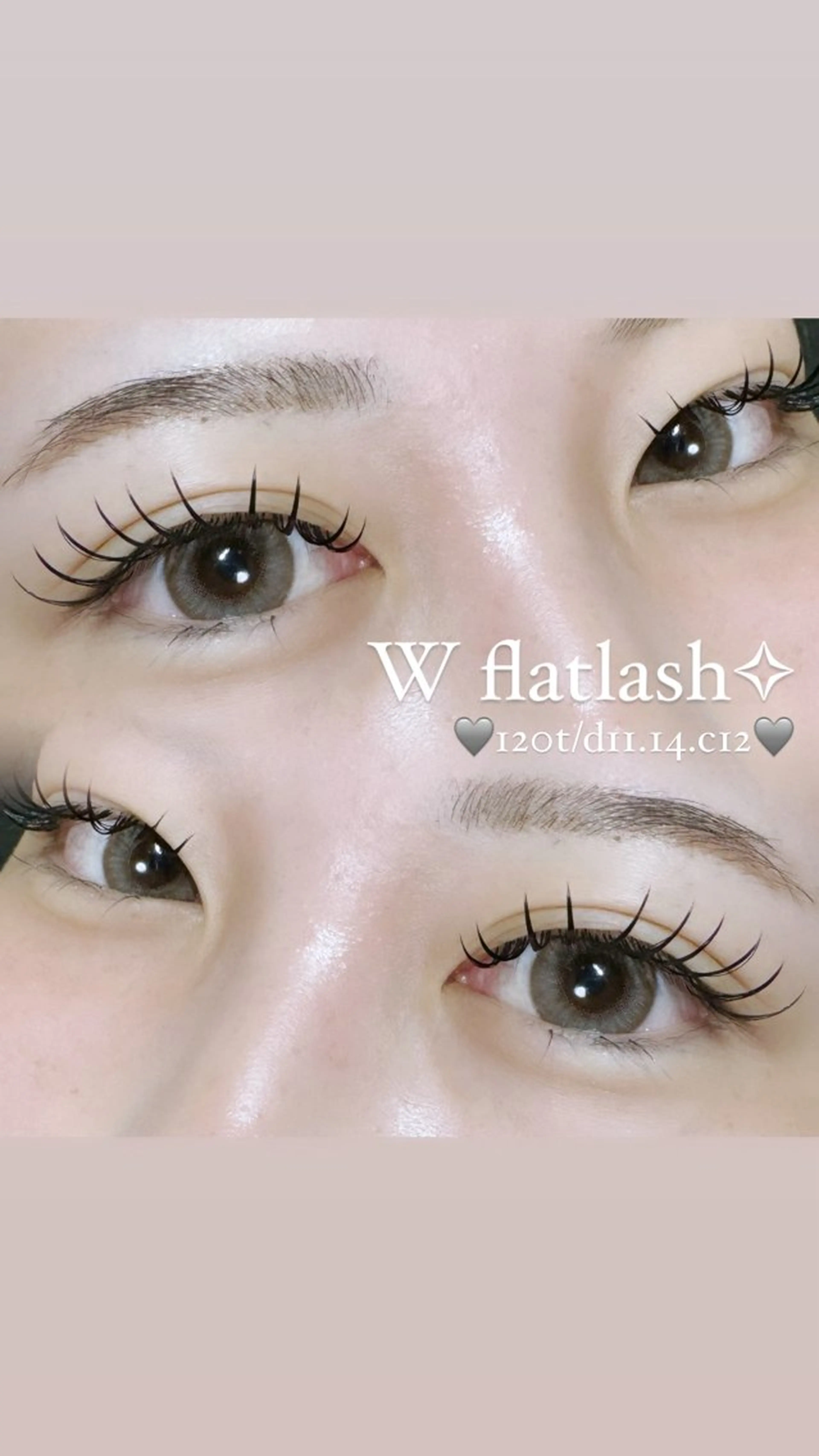 マツエク・マツパ マツエク eyelash salon 華のマツエク・マツパデザイン