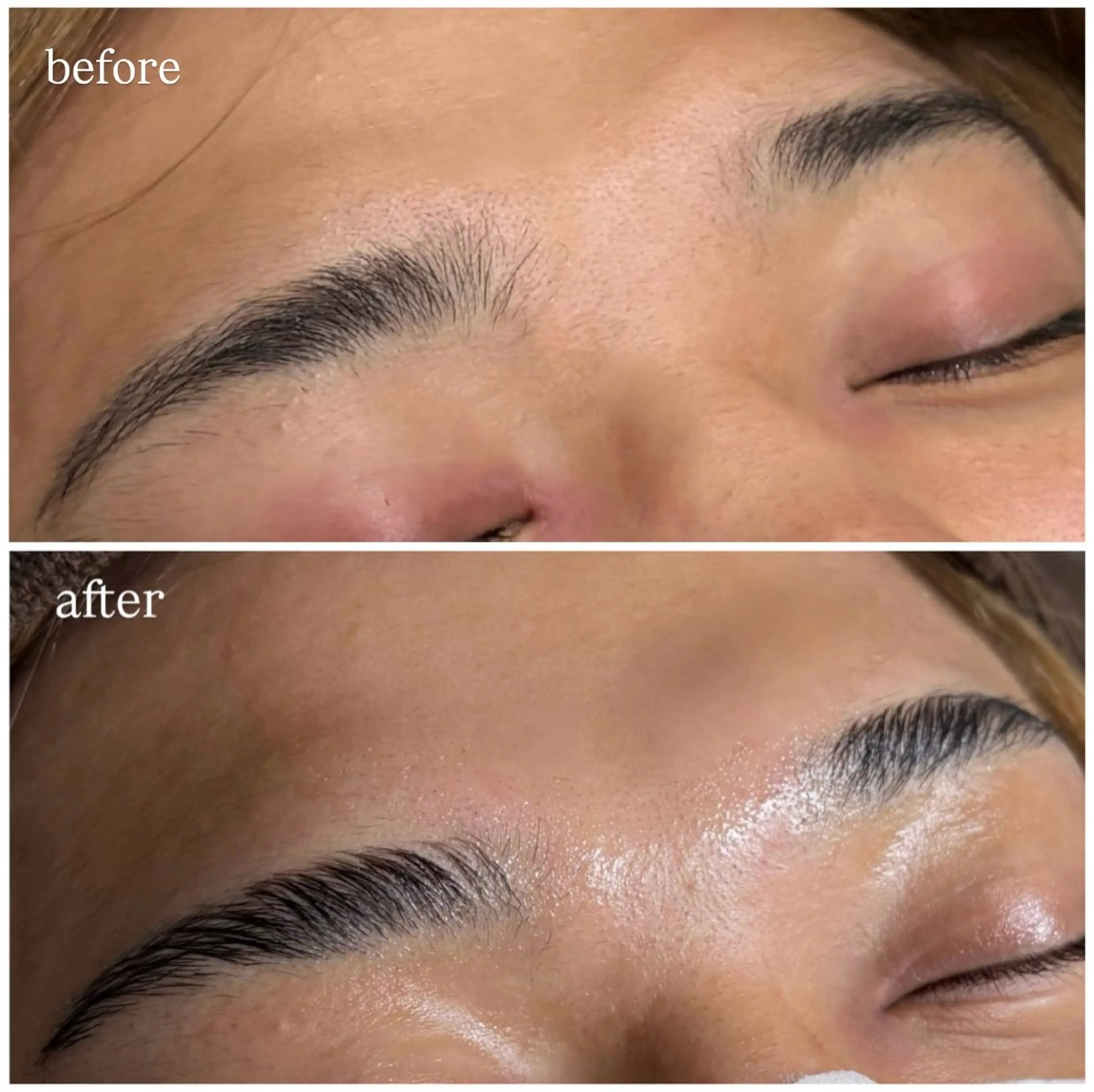 ハリウッドブロウリフト×wax脱毛🔥✨️の写真