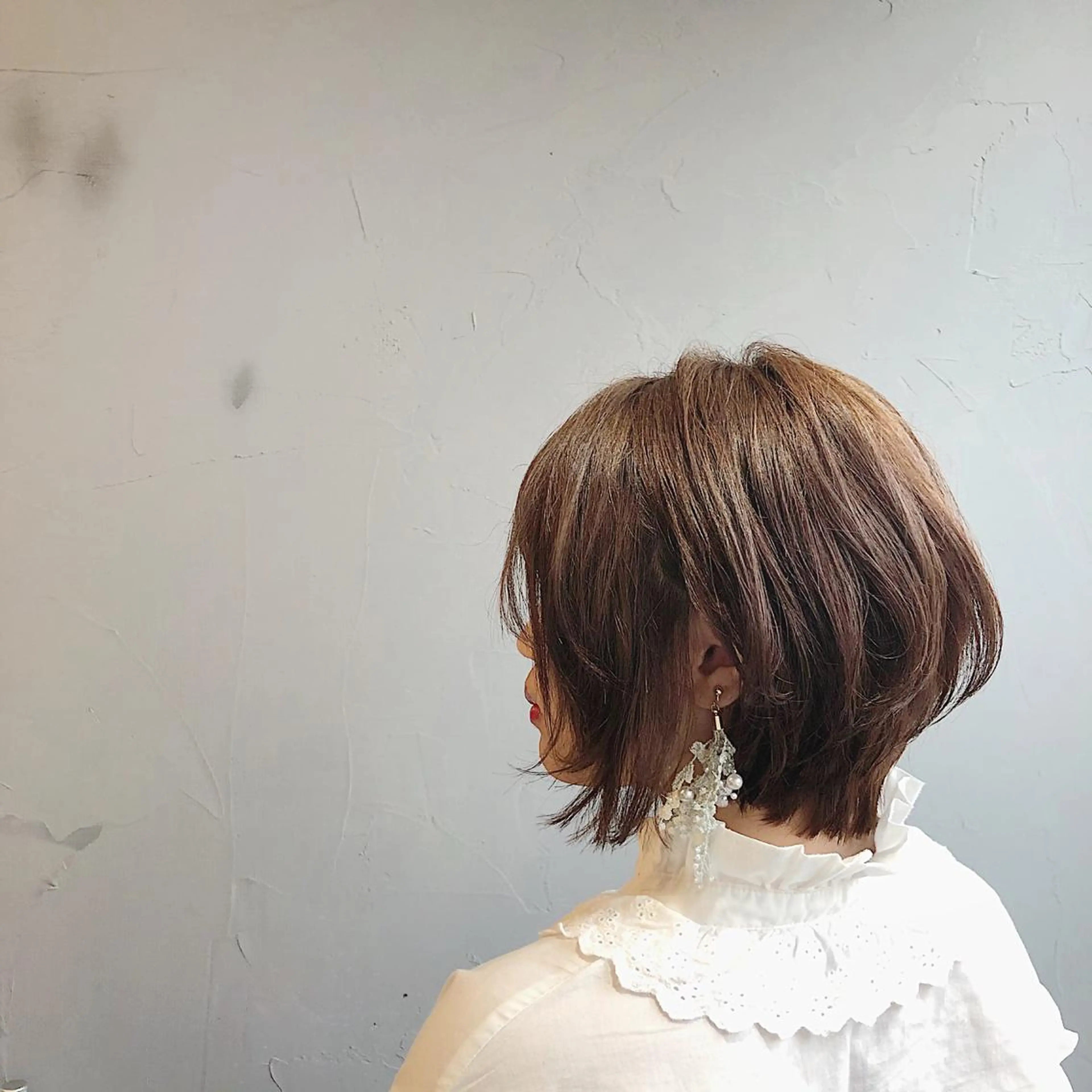 ショート ショートボブ ボブ ショートヘア 山口 浩之のヘアスタイル