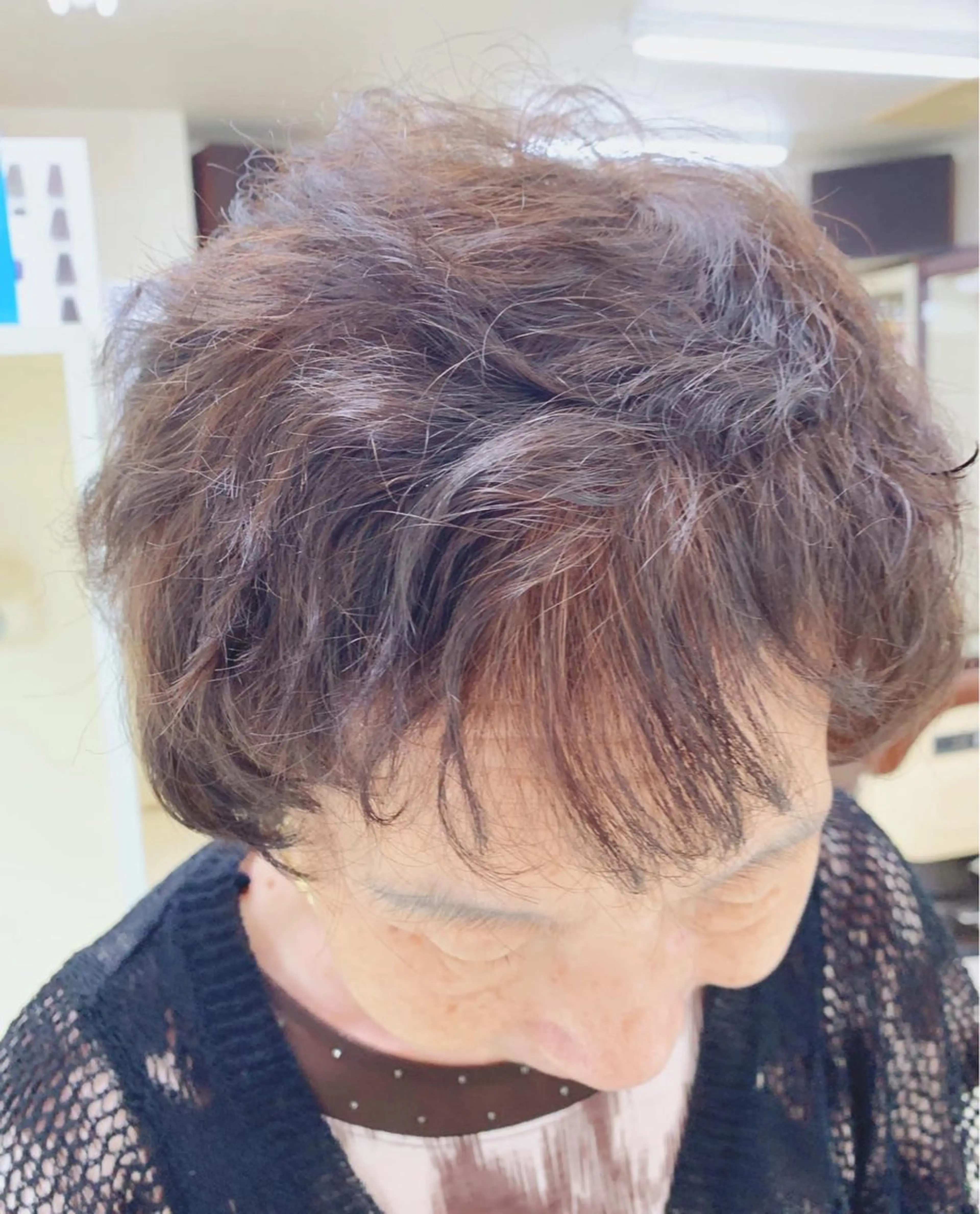 パーマ スパイラルパーマ 竹内 秀美のヘアスタイル