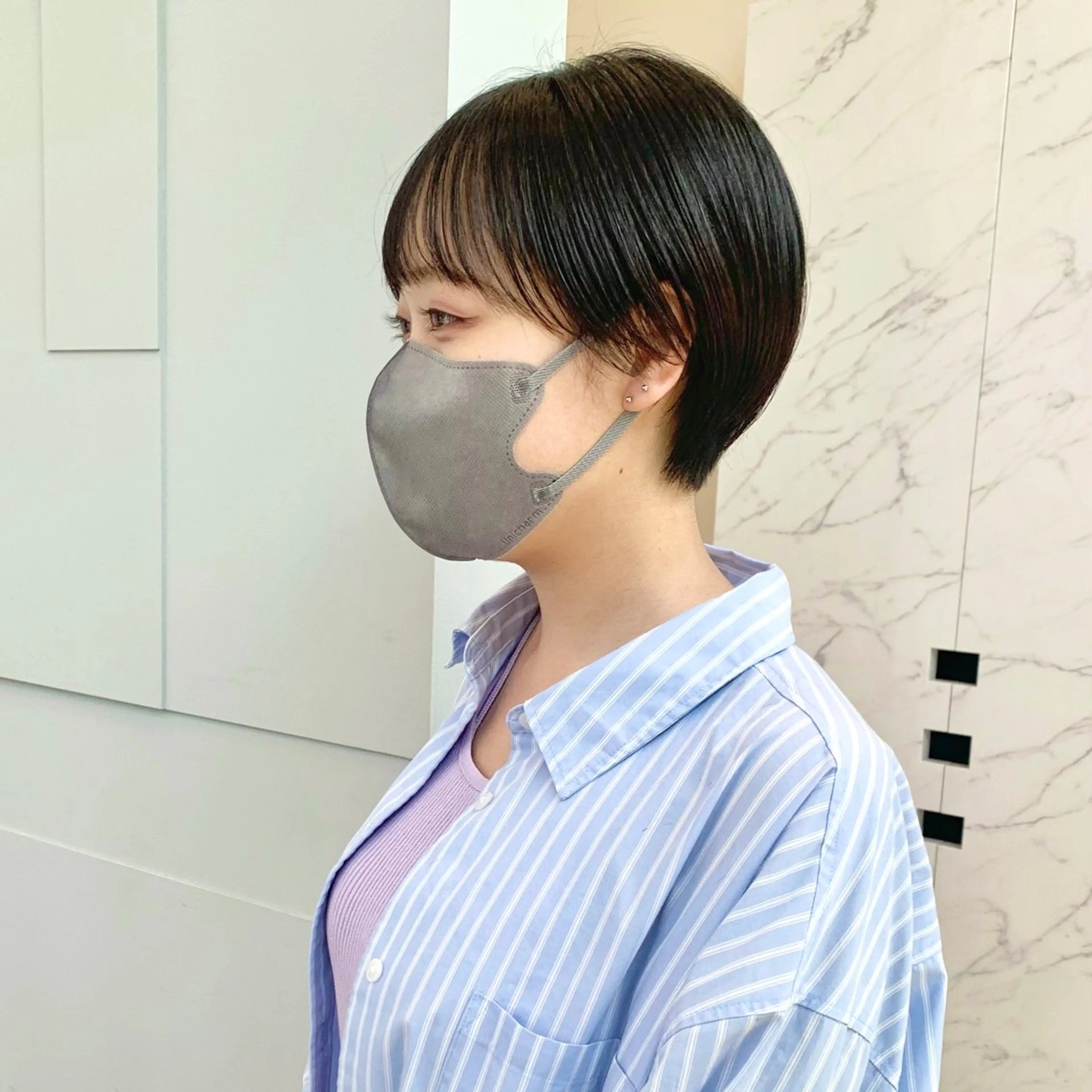 ショート aoi /パーマ /まるみショートのヘアスタイル