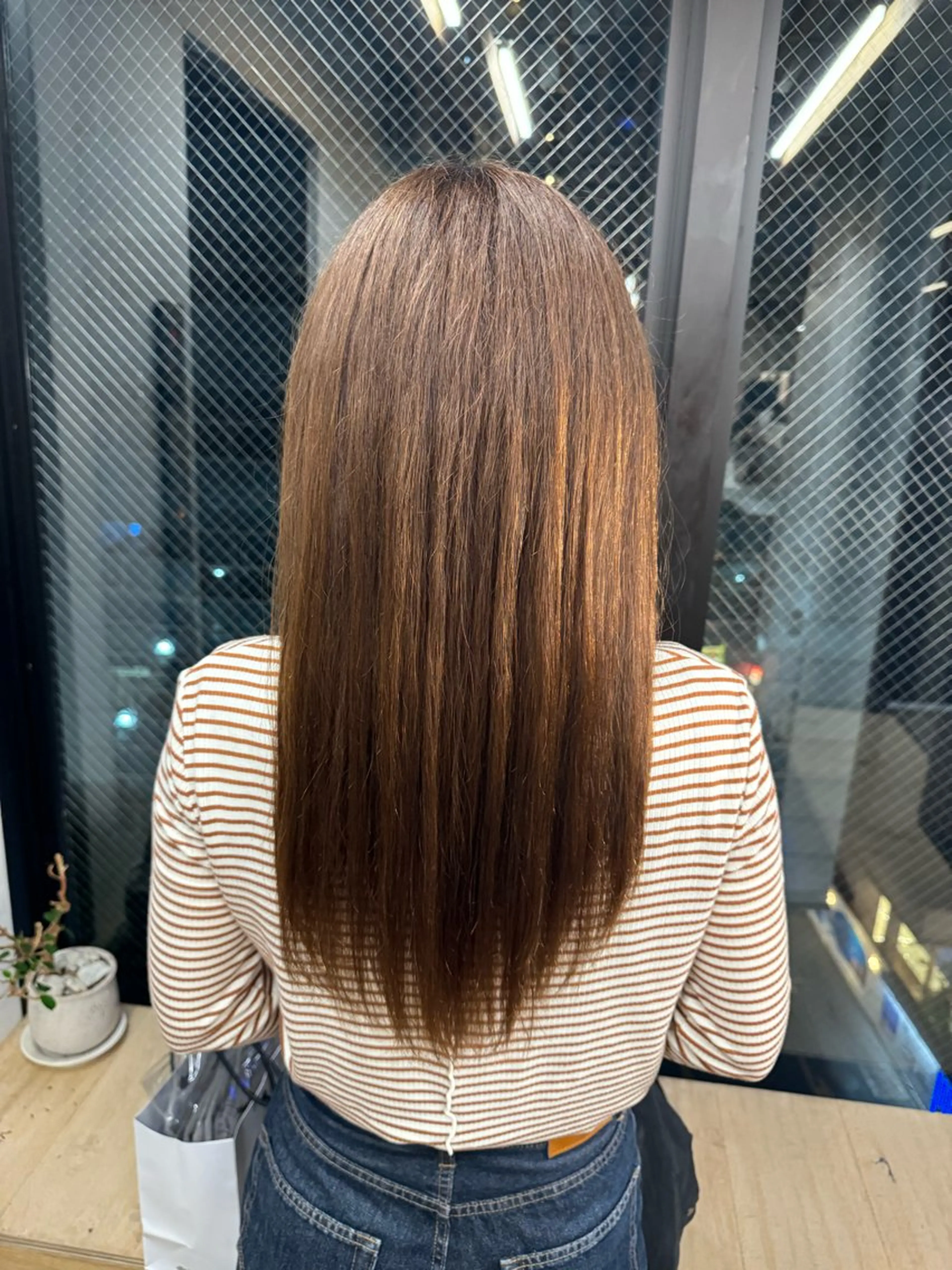 ロング 阿部 舞裕のヘアスタイル