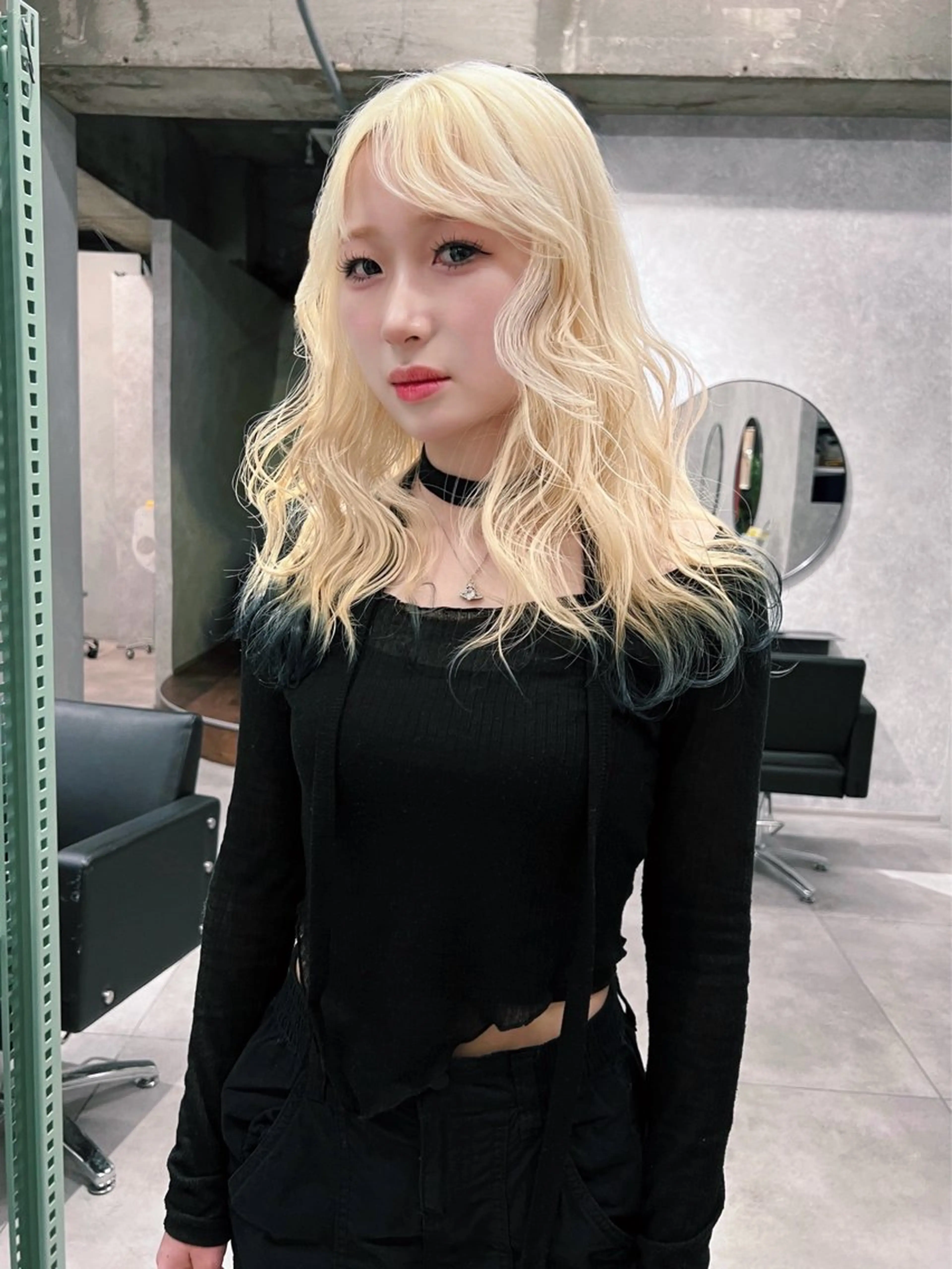 ロング カラー ヘアカラー トリートメント ヘアセット 🧡色落ちまで2度綺 麗なカラー🧡ヨシキのヘアスタイル
