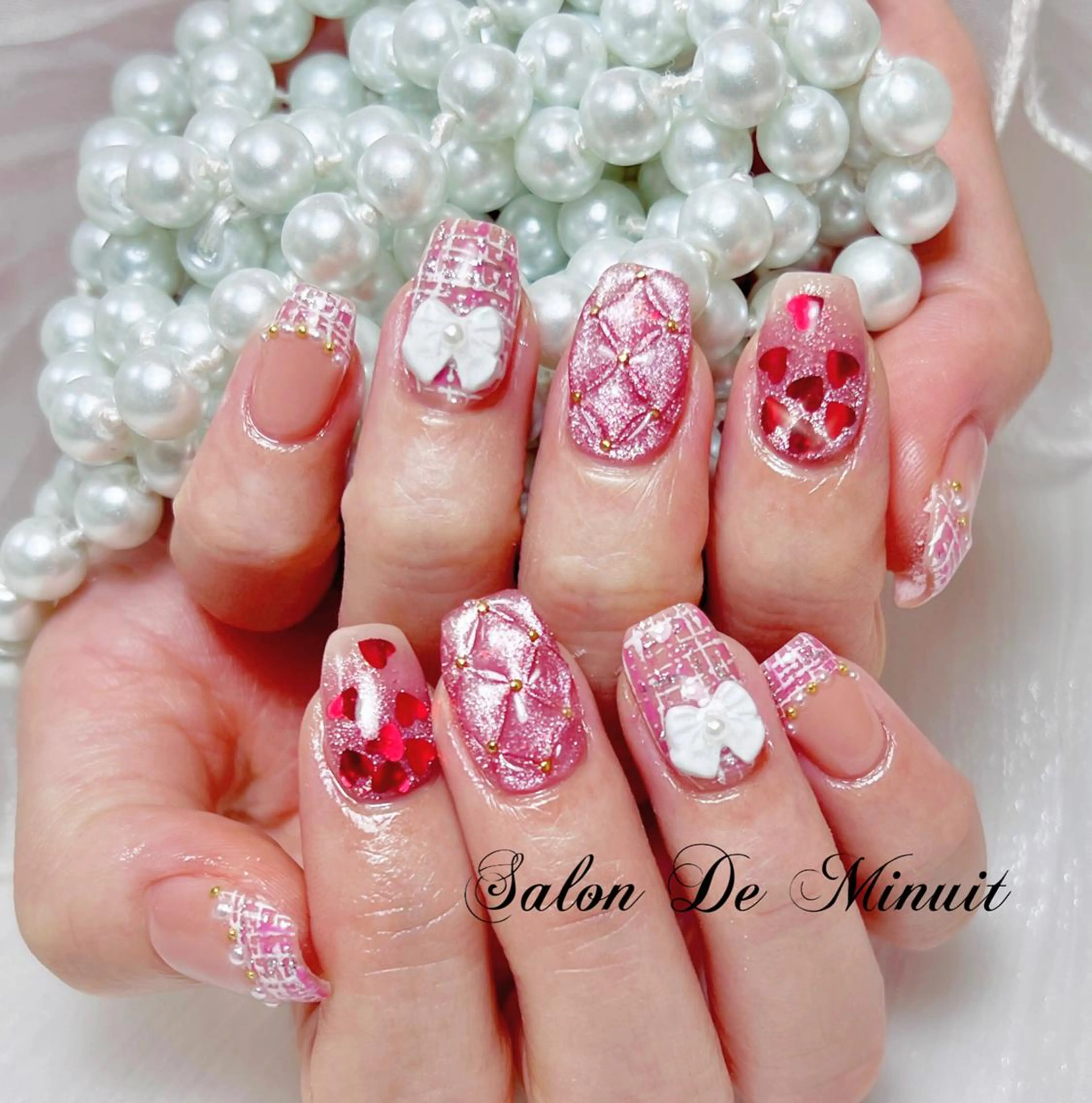 ネイル ハンドネイル ハンドケア Momo 🤍のネイルデザイン