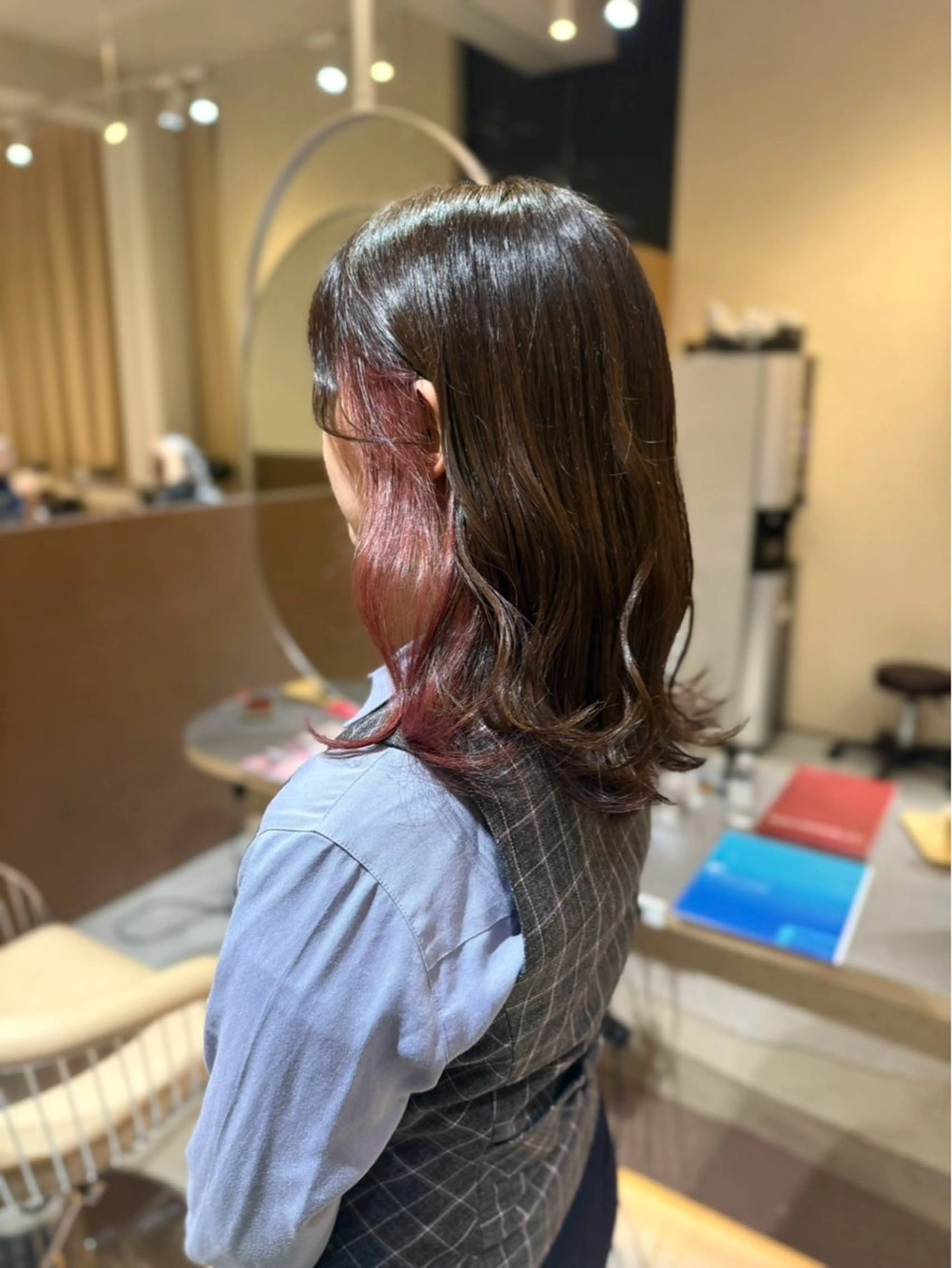 ミディアム カラー Lafithhair wille.緑町のヘアスタイル