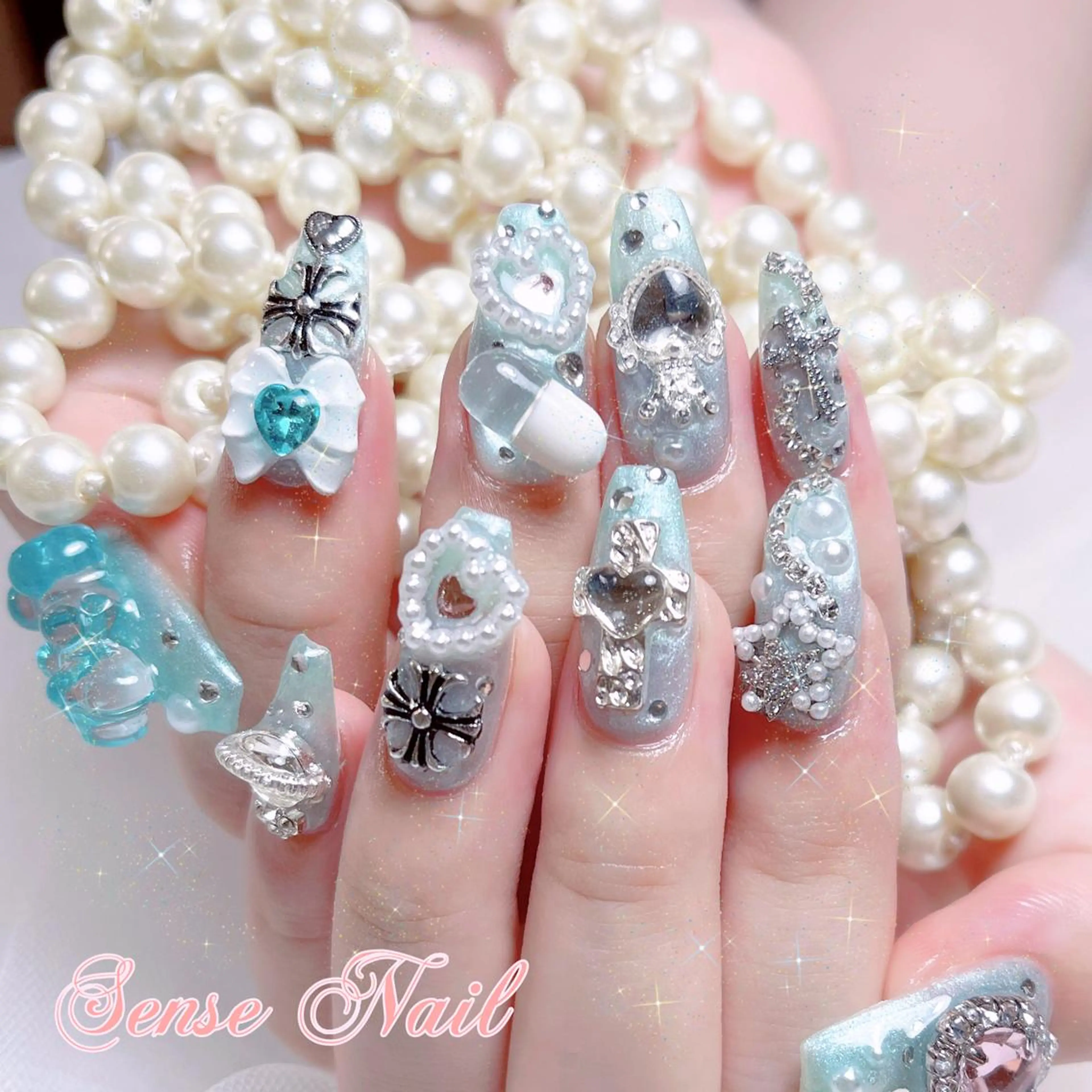 ネイル ハンドネイル ハンドケア 🎀Sense Nail渋谷店🎀のネイルデザイン