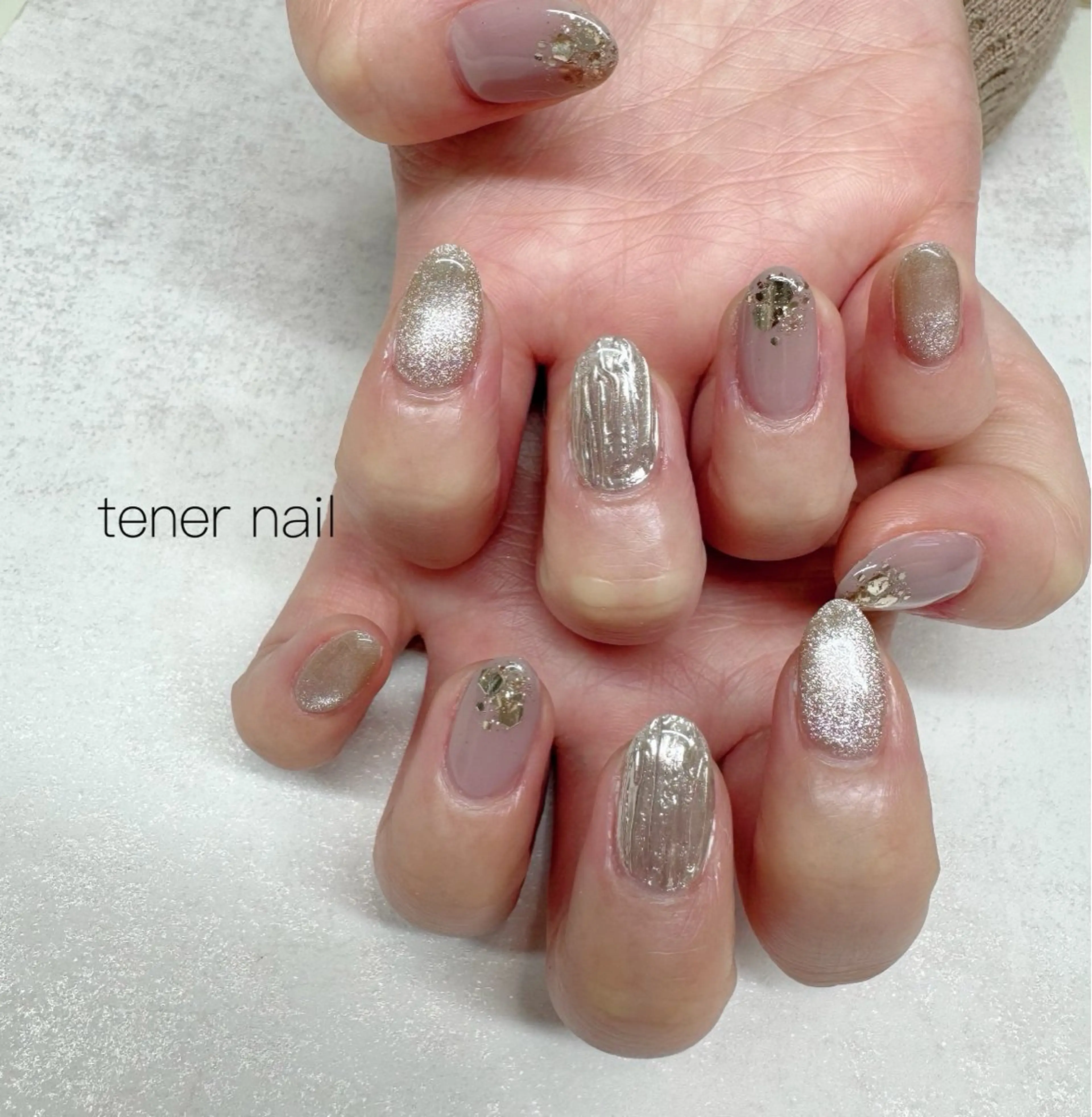 ネイル ニュアンスネイル ハンドネイル tener  nail  テネルネイル所属・テネルネイル tener nailのネイルデザイン