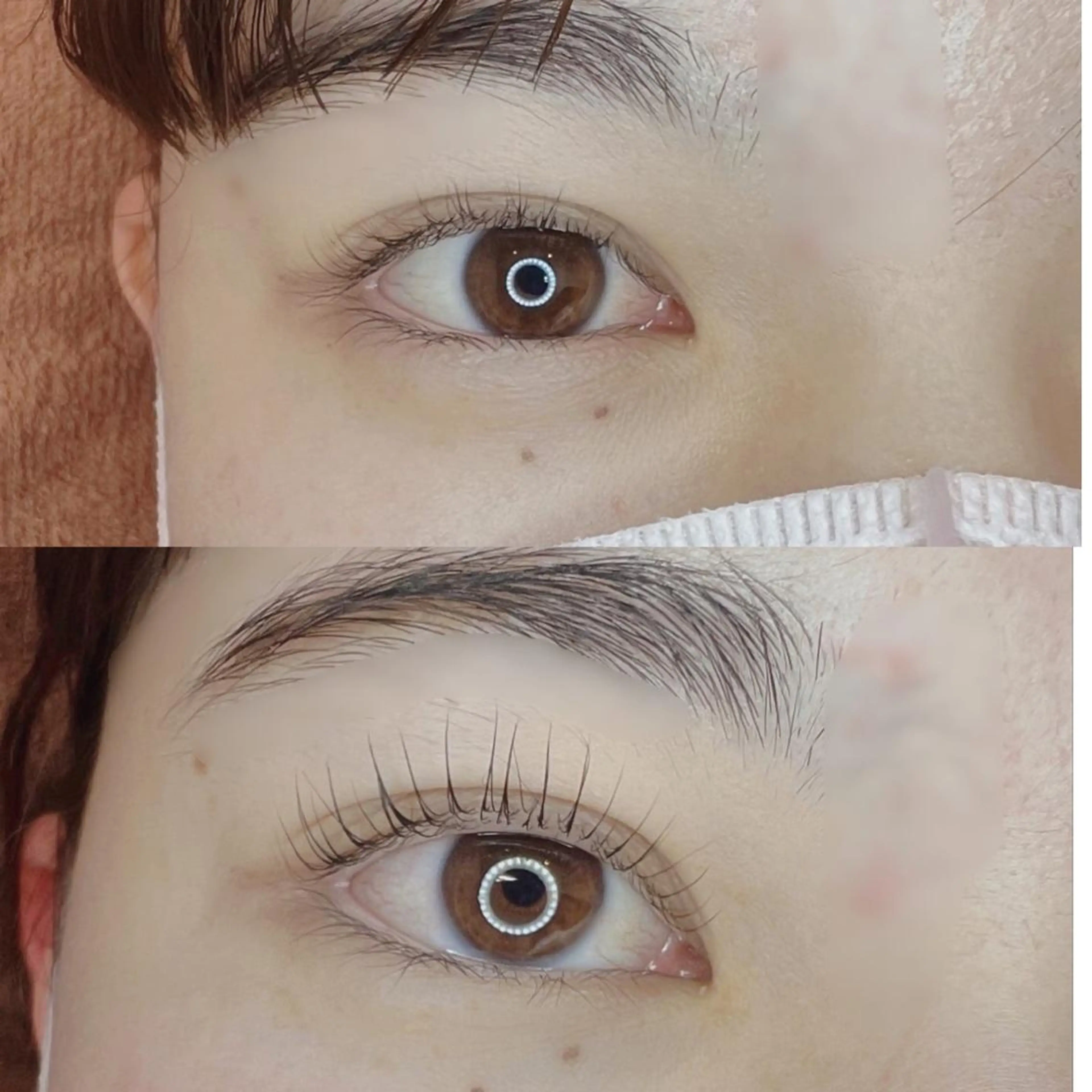 マツエク・マツパ パリジェンヌラッシュリフト 髪質改善／透明感 NAKAIEのヘアスタイル