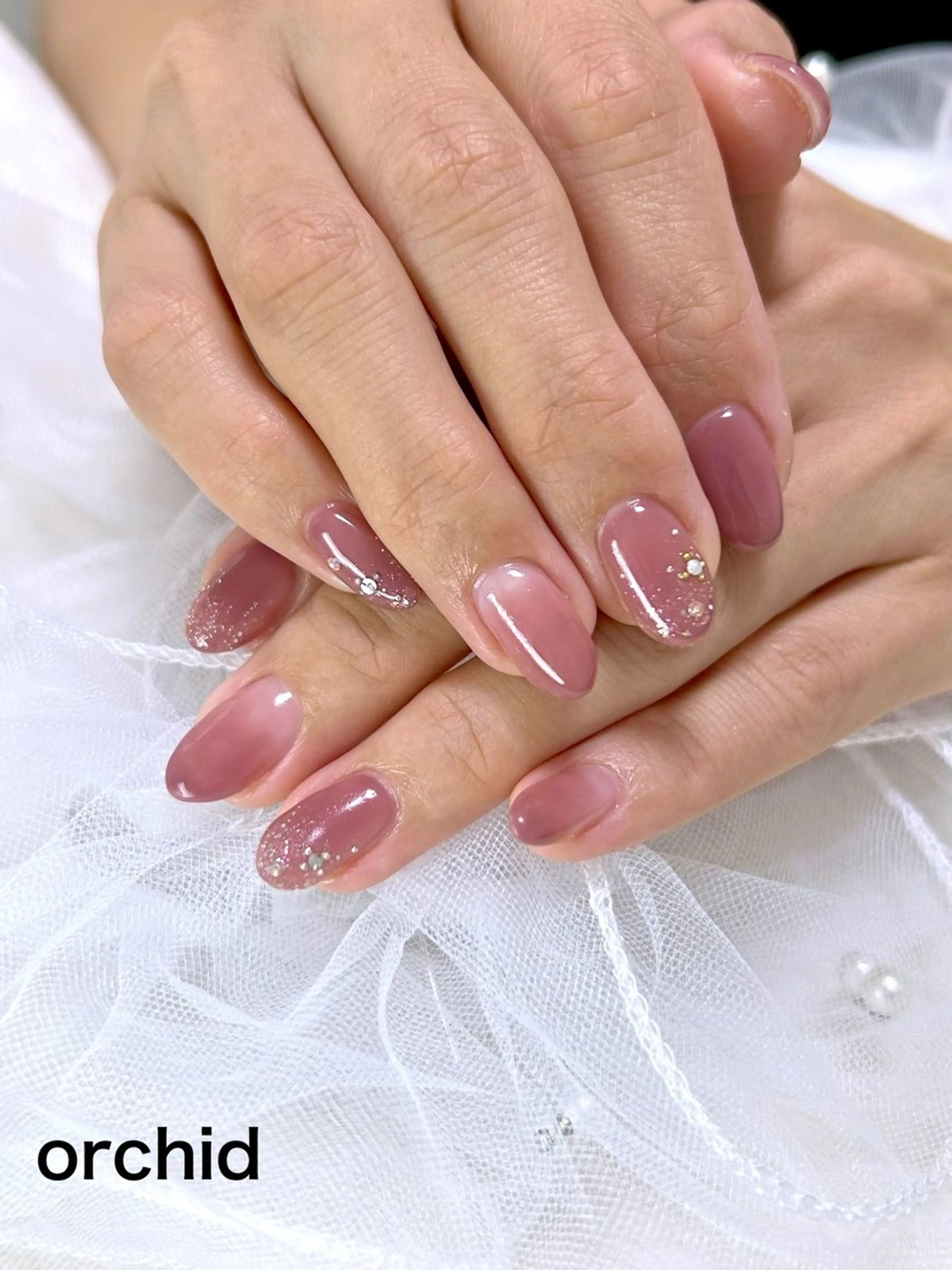 ネイル orchid ♡オーキッドのネイルデザイン