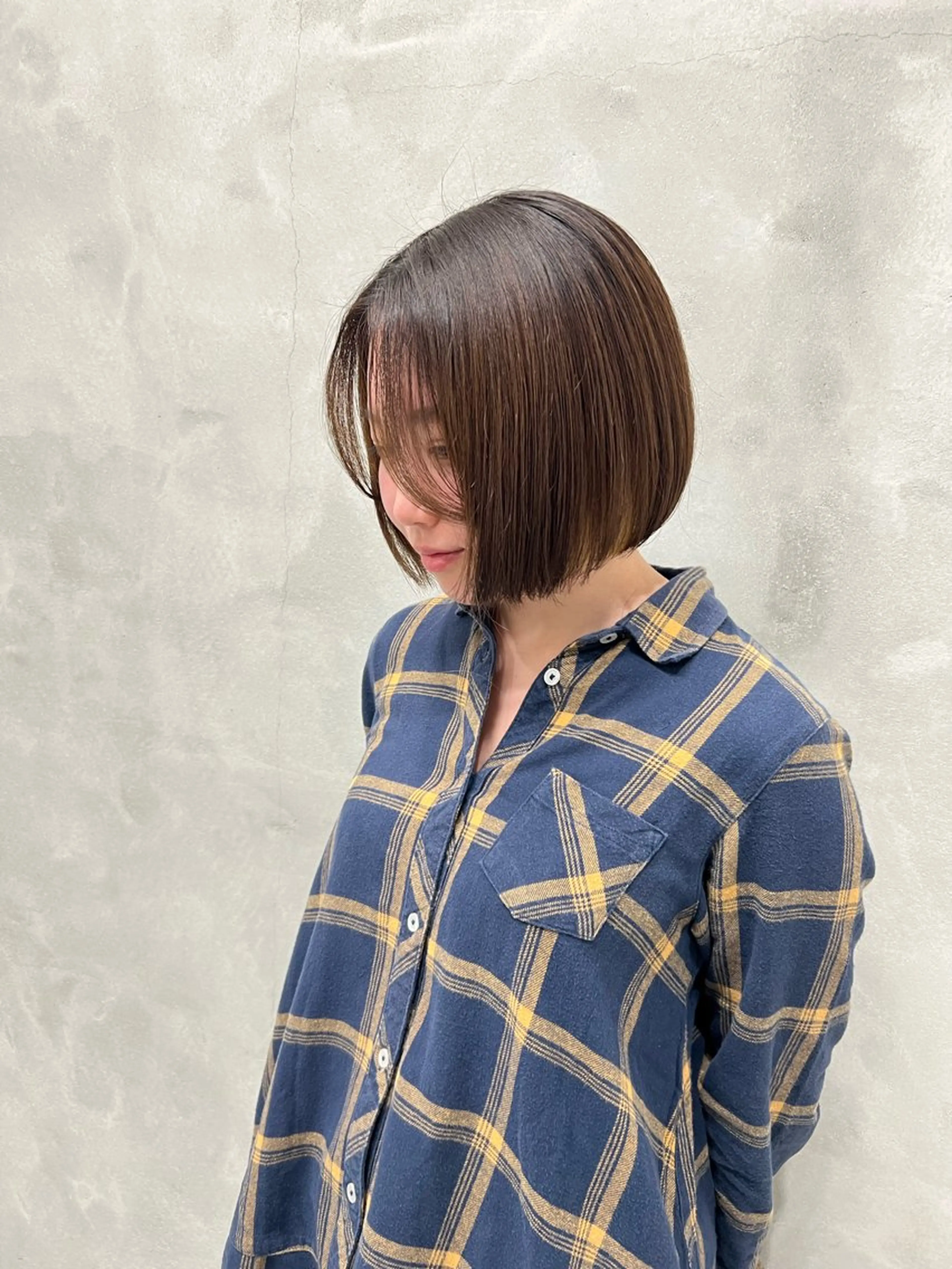 ショート ボブ 村山 豪歩のヘアスタイル