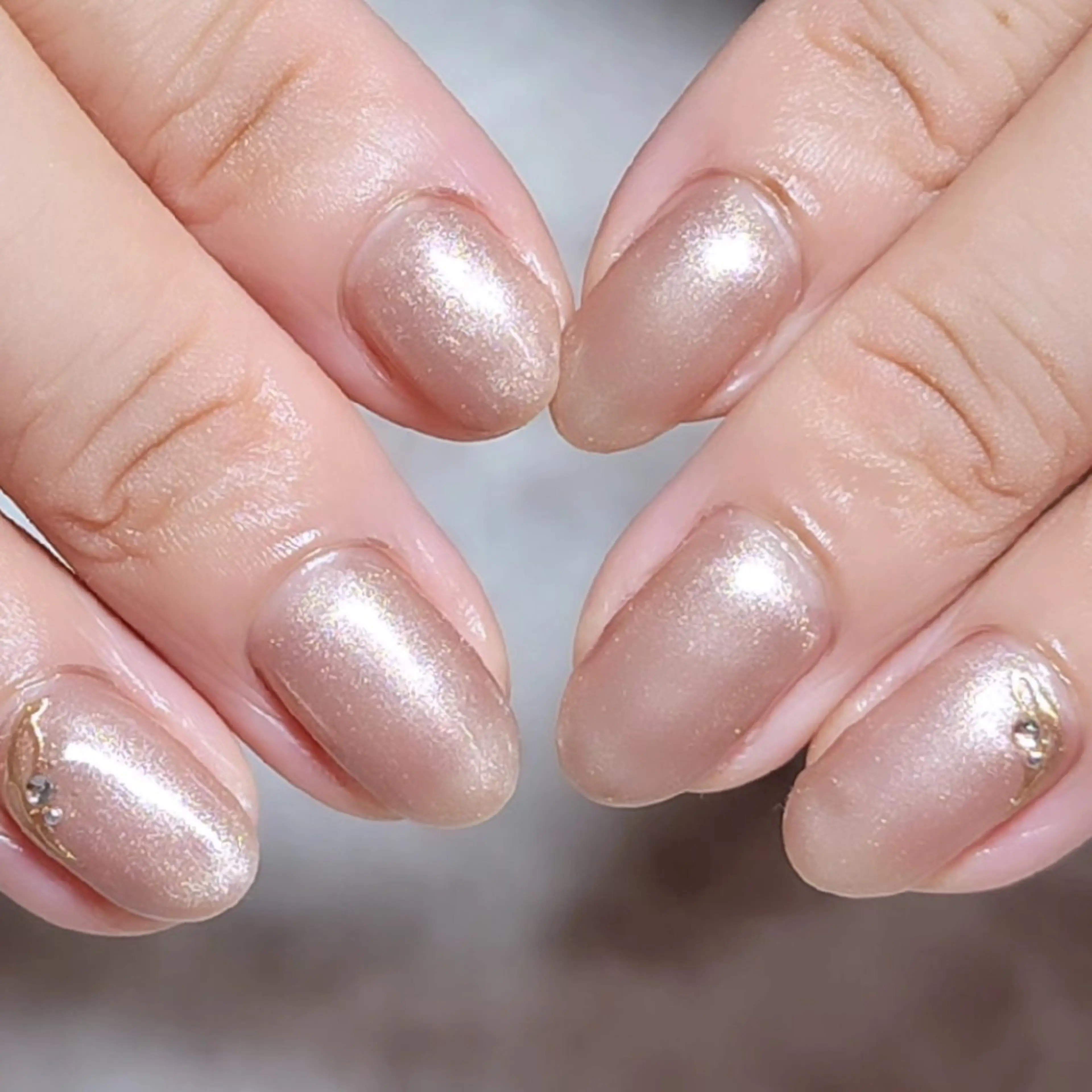 ネイル シンプルネイル ネイル&巻き爪サロン 　AKnailのネイルデザイン