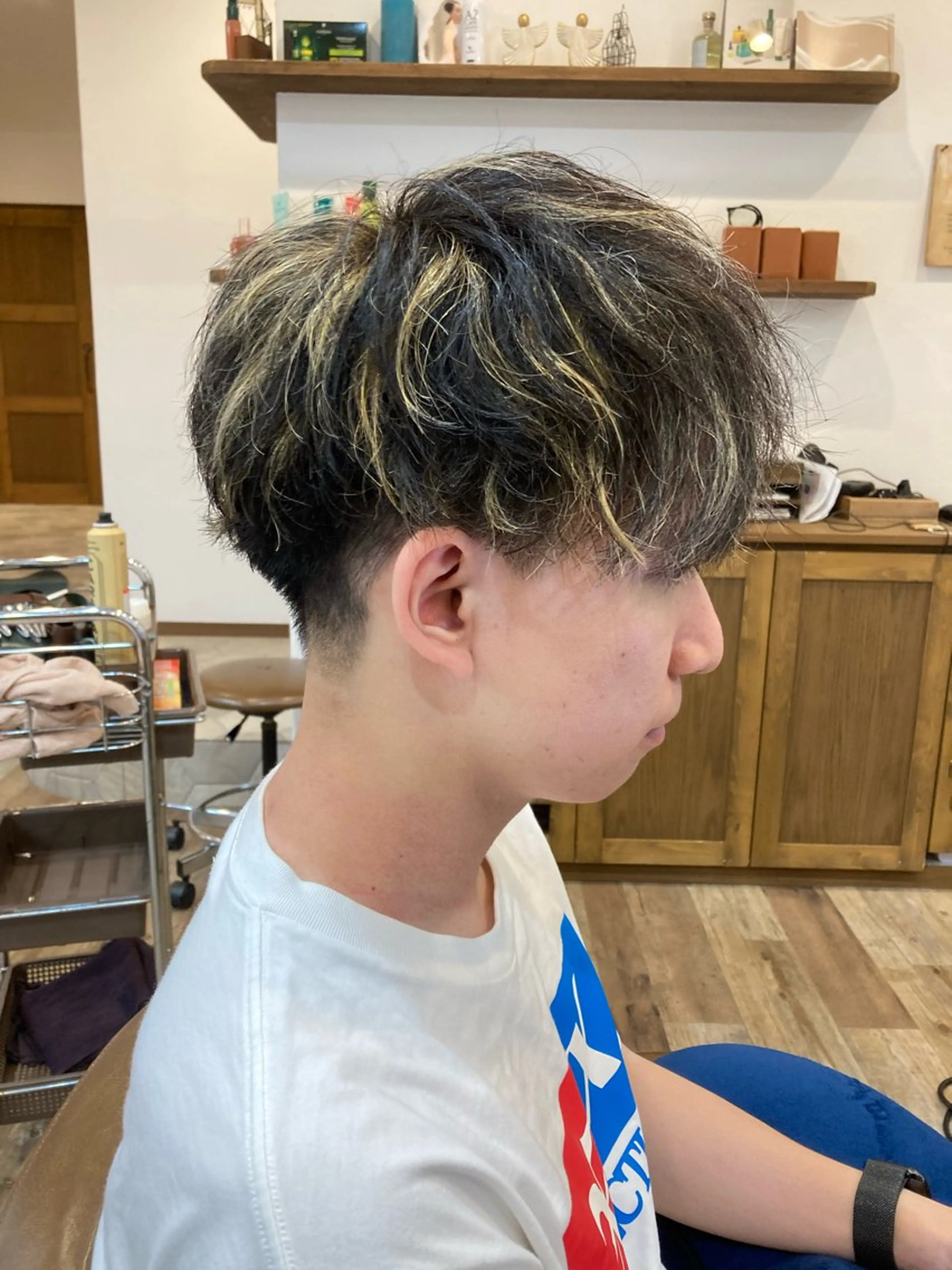 ショート カラー メンズ カット特化型 美容師/栗本のヘアスタイル