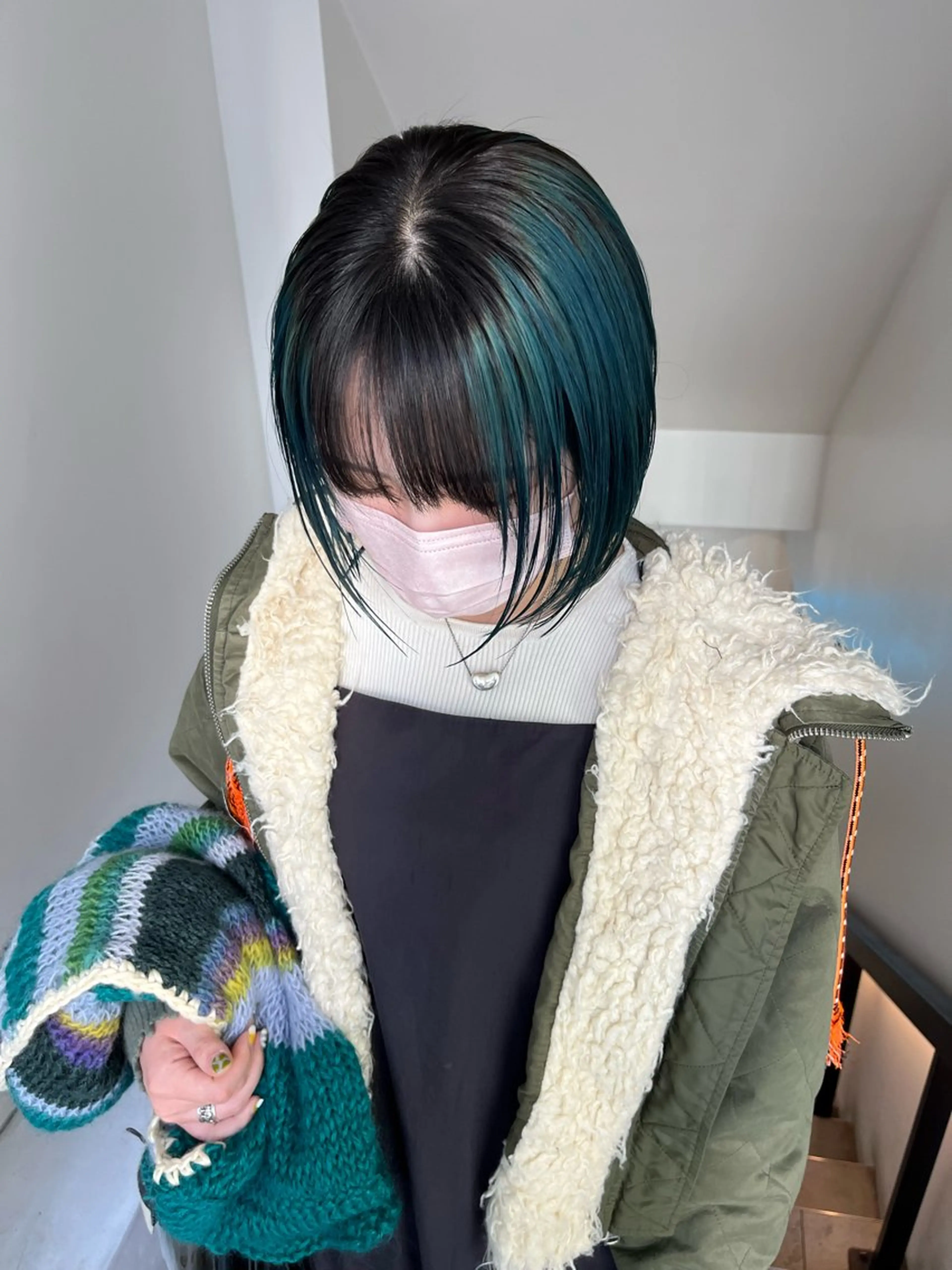 ミディアム カラー ブリーチ デザインカラー ヘアカラー 吉祥寺/個性派/ kazuha🩰のヘアスタイル