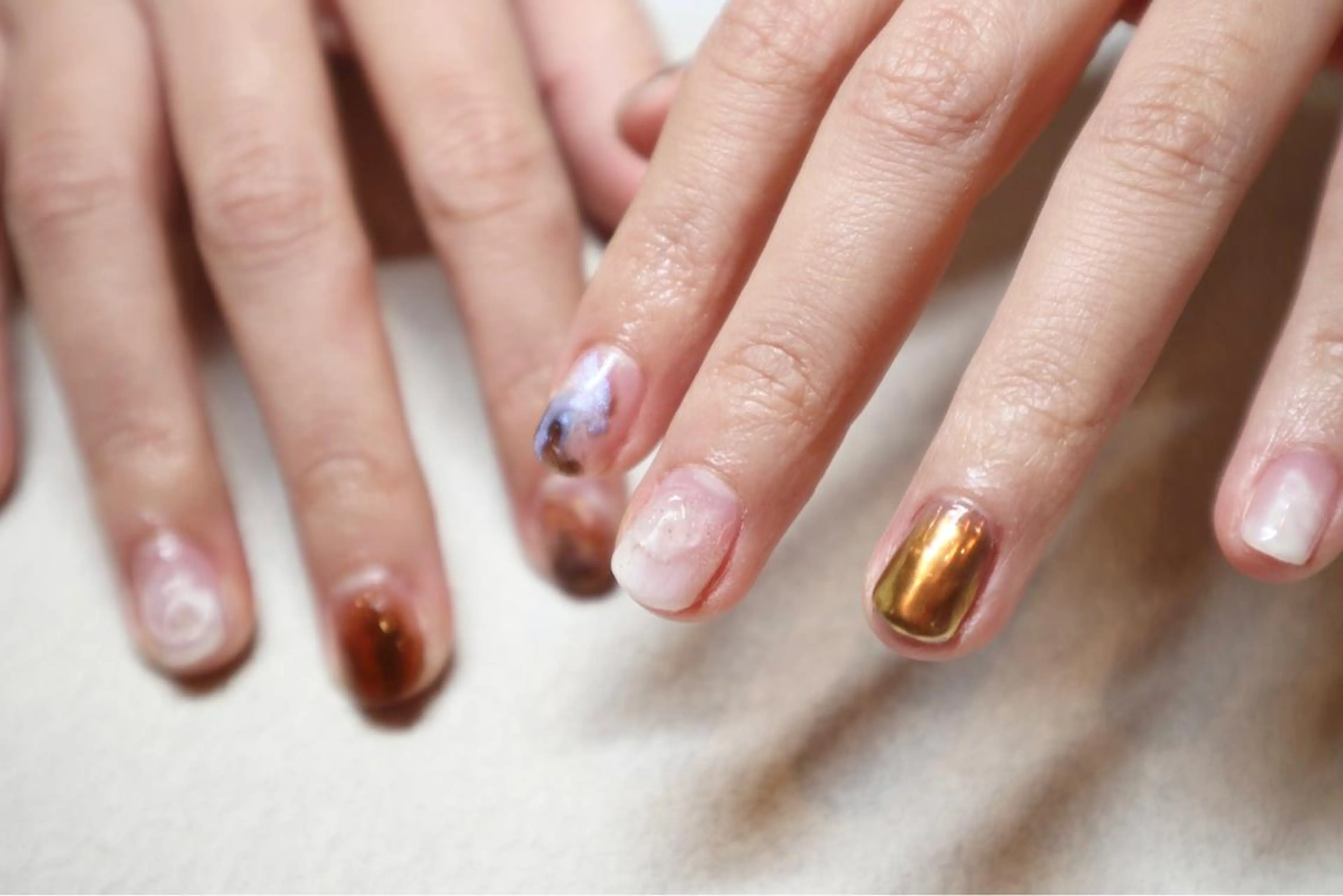 ネイル ハンドネイル 小河 仁美のネイルデザイン